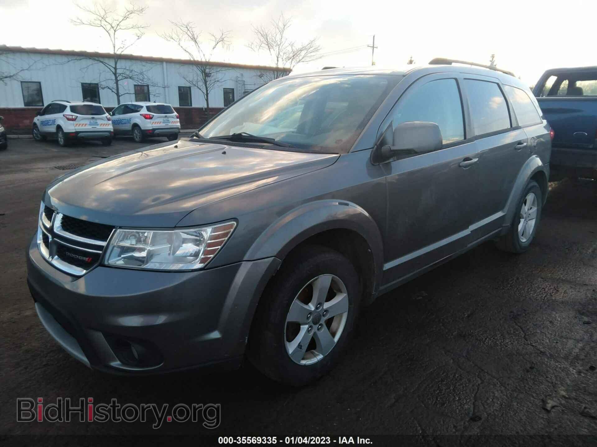 2012 DODGE JOURNEY - VIN: 3C4PDCBB9CT367943 - Фото 2