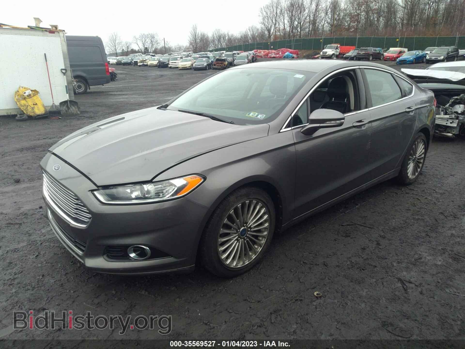 2013 FORD FUSION - VIN: 3FA6P0D95DR144430 - Фото 2