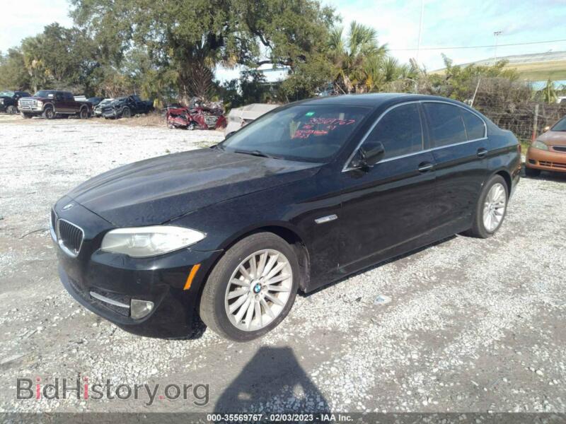 2012 BMW 5 SERIES (VIN WBAFR7C55CC808439) — фото 2 из 11