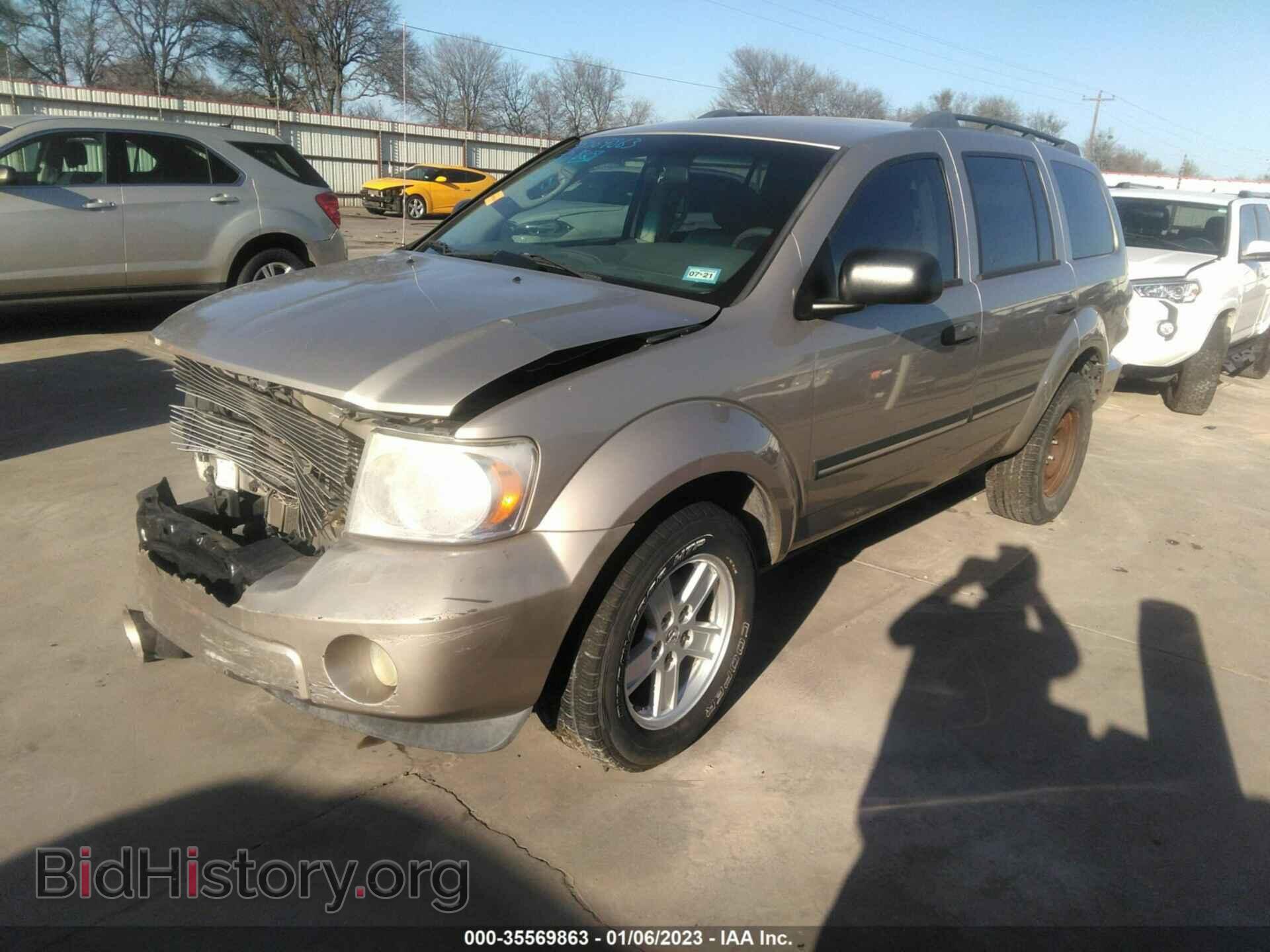 2008 DODGE DURANGO - VIN: 1D8HD48N38F109528 - Фото 2