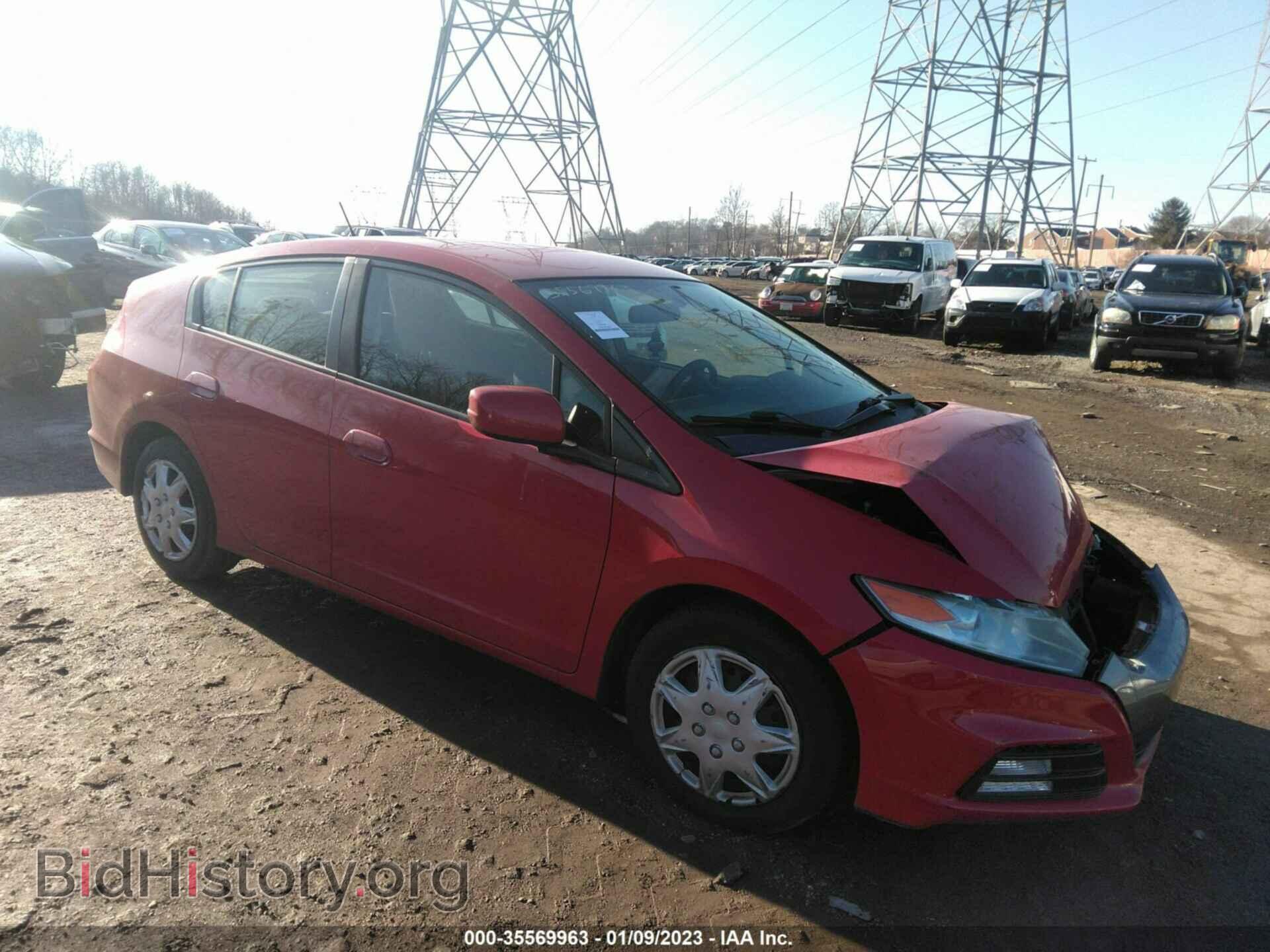Photo JHMZE2H55CS002399 - HONDA INSIGHT 2012
