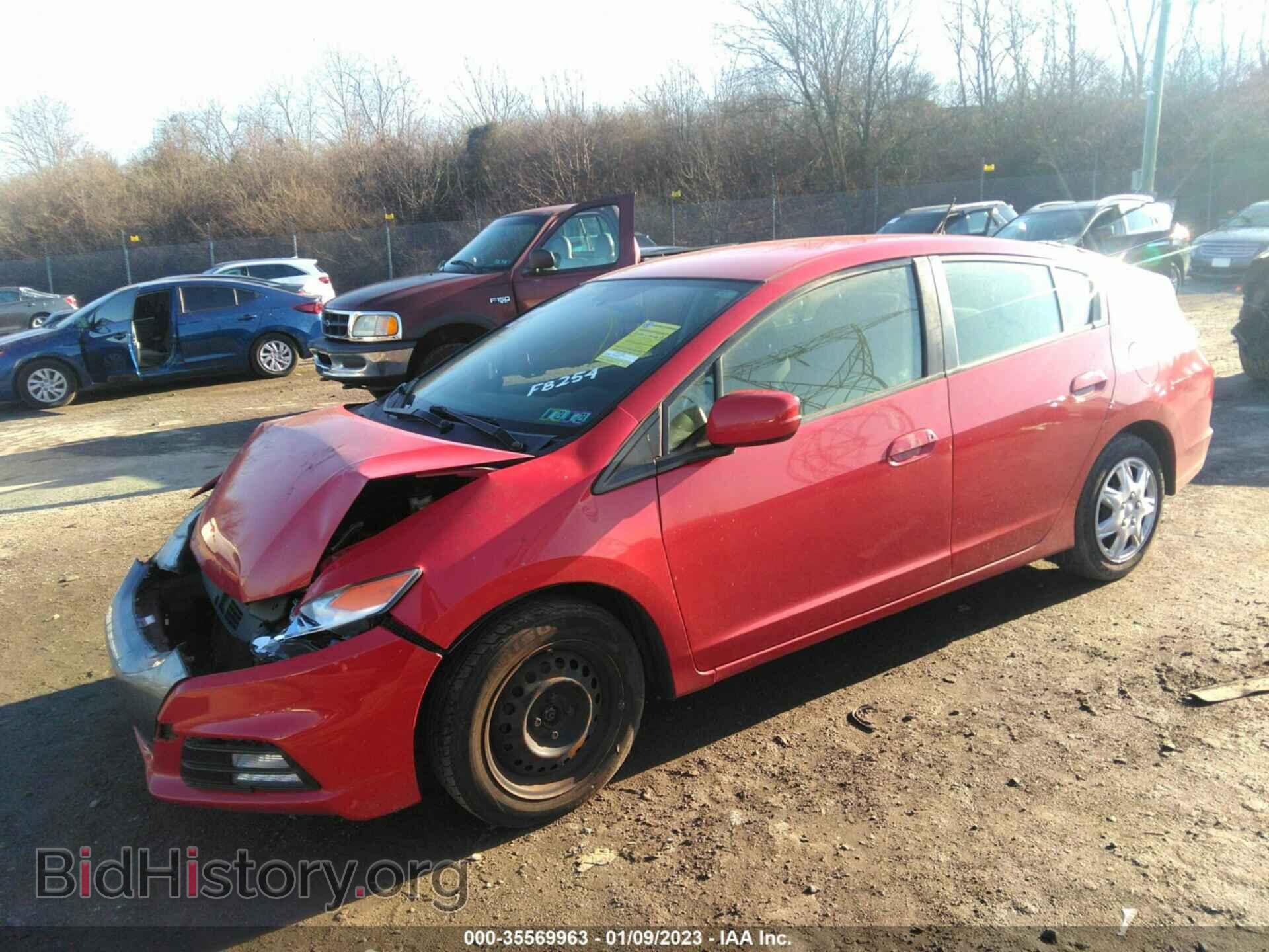 2012 HONDA INSIGHT - VIN: JHMZE2H55CS002399 - Фото 2