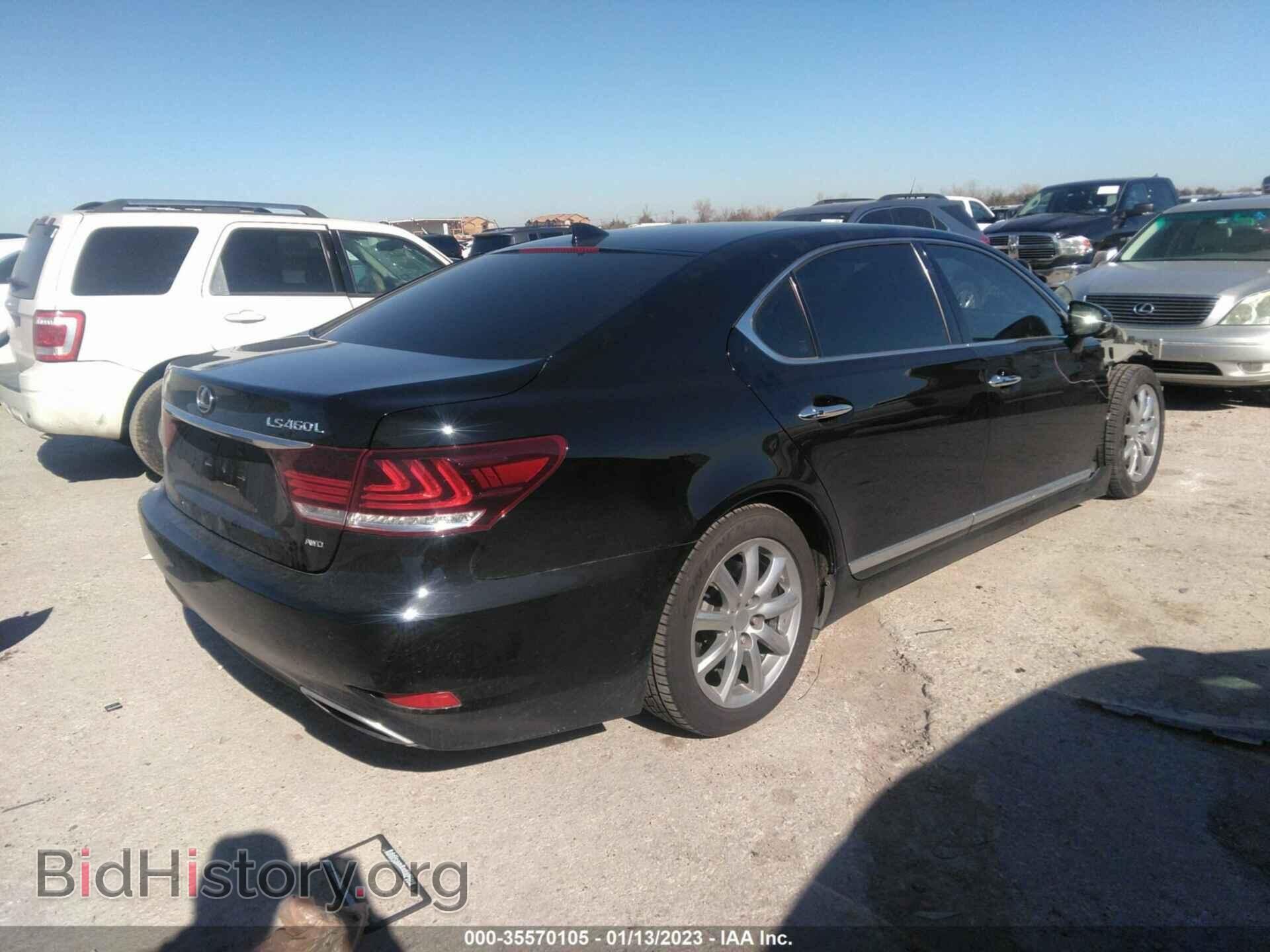 2014 LEXUS LS 460 - VIN: JTHDL1EF2E5006709 - Фото 4