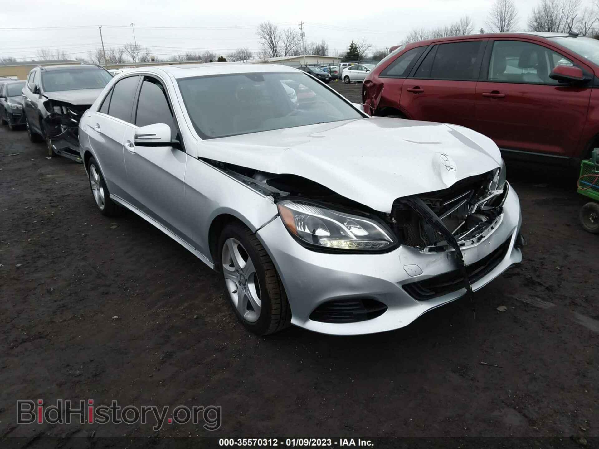 Photo WDDHF8JB2EB052912 - MERCEDES-BENZ E-CLASS 2014