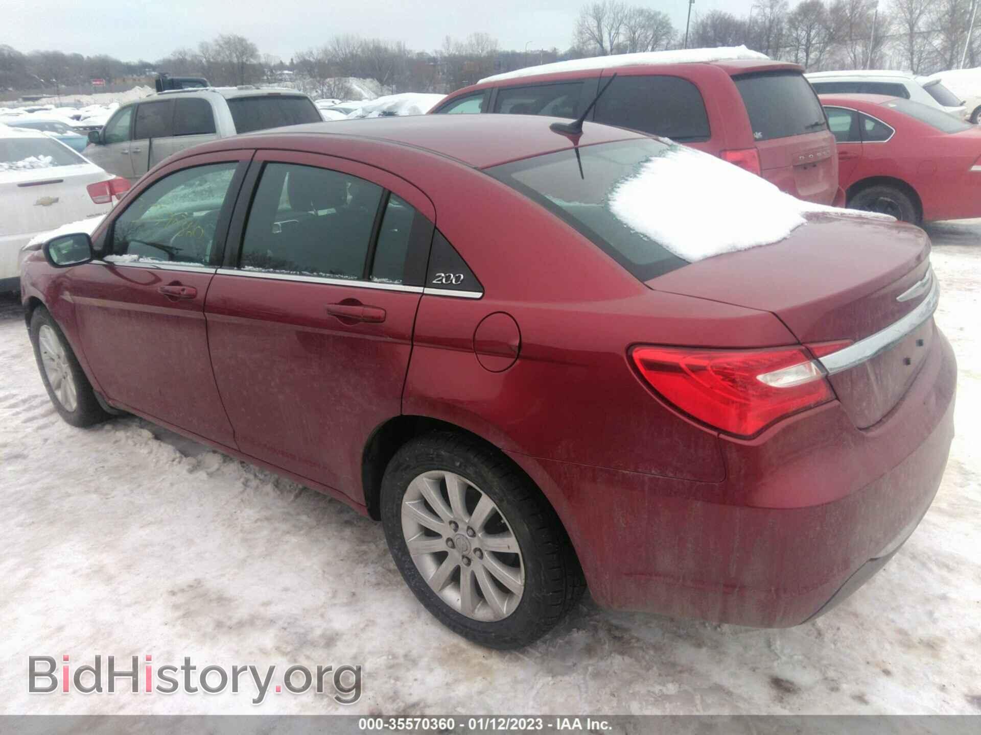 2013 CHRYSLER 200 - VIN: 1C3CCBBB8DN631848 - Фото 3