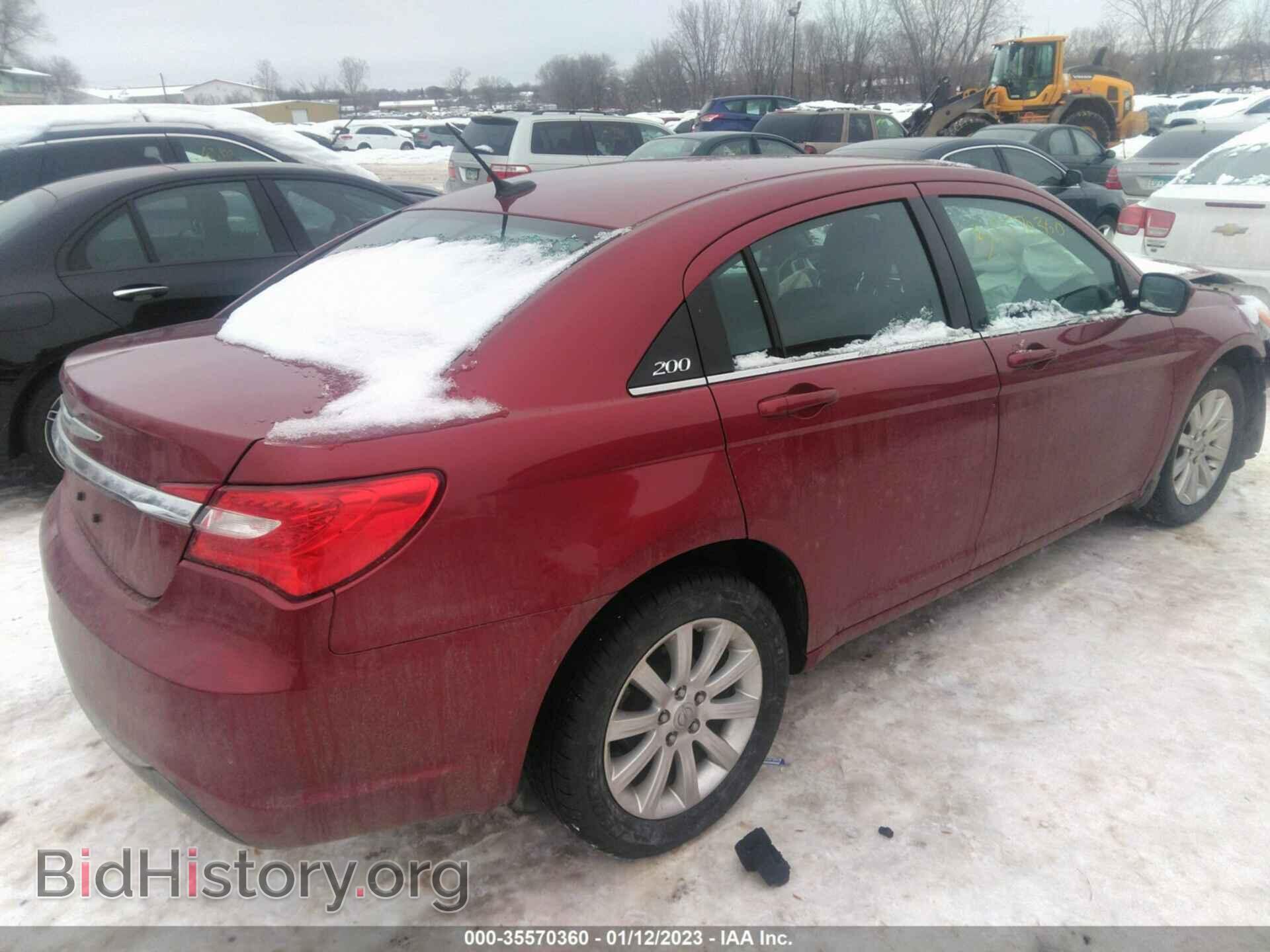 2013 CHRYSLER 200 - VIN: 1C3CCBBB8DN631848 - Фото 4