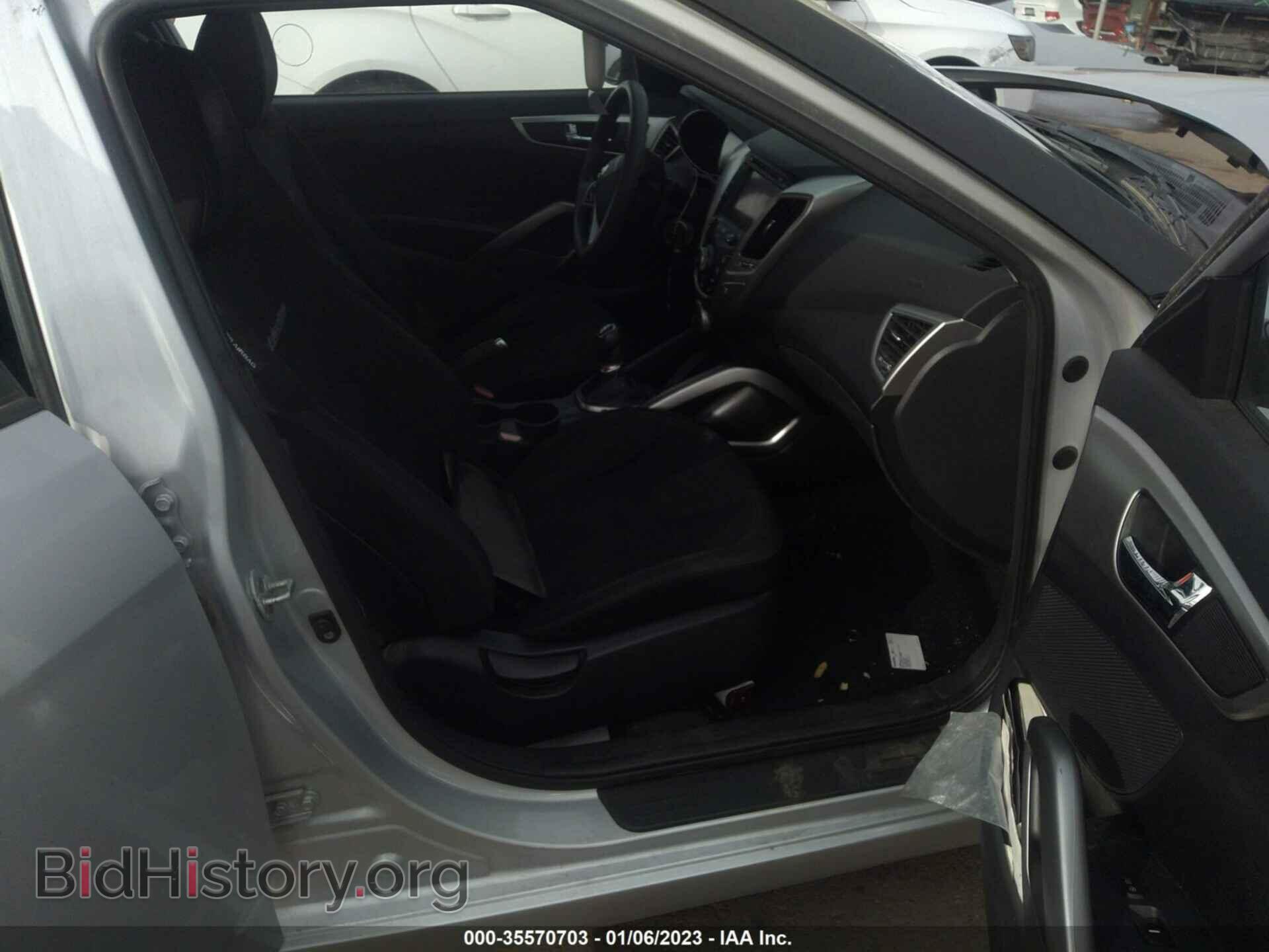 2012 HYUNDAI VELOSTER - VIN: KMHTC6AD9CU033046 - Фото 4
