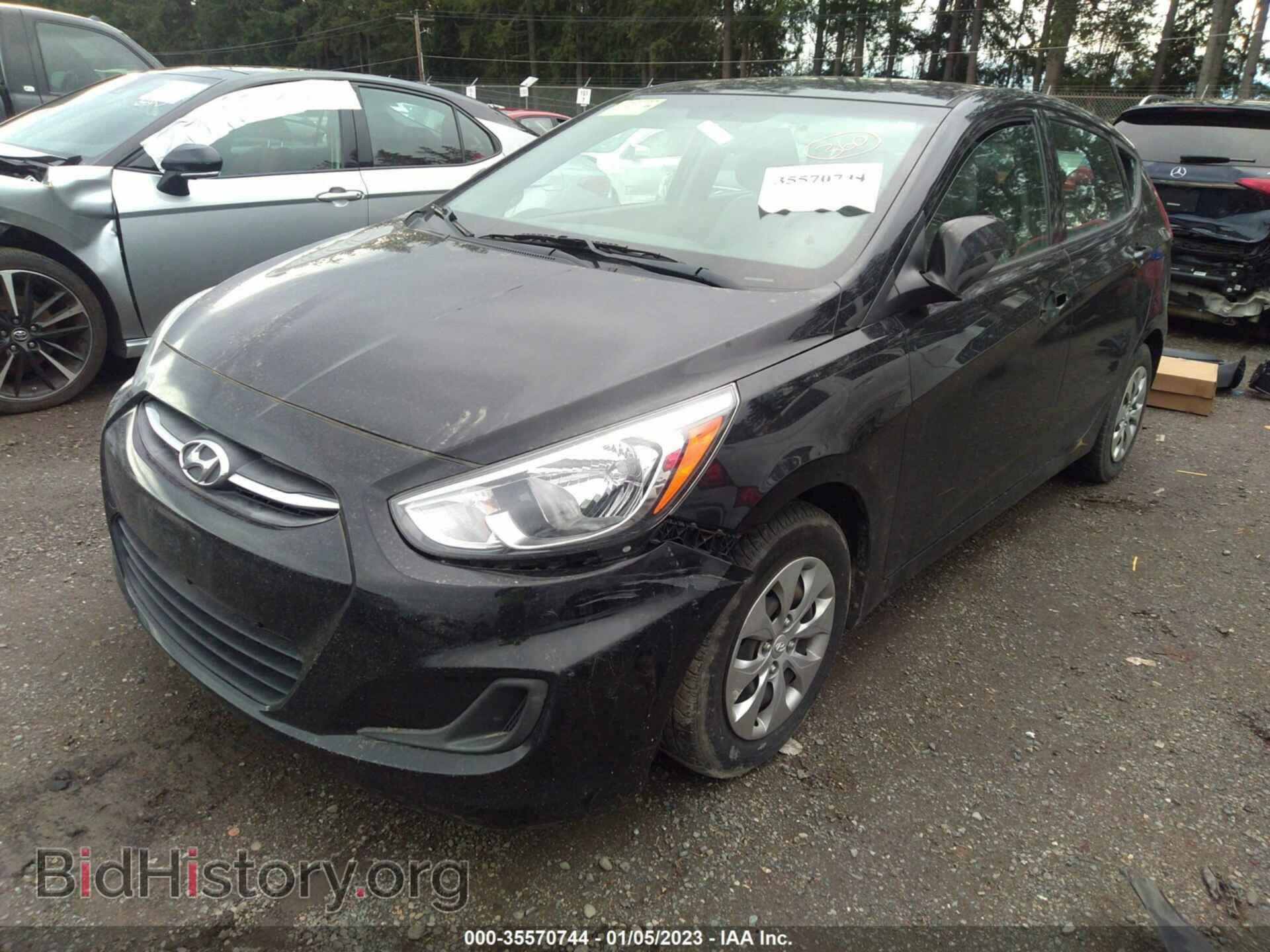 2017 HYUNDAI ACCENT - VIN: KMHCT5AE1HU336817 - Фото 2