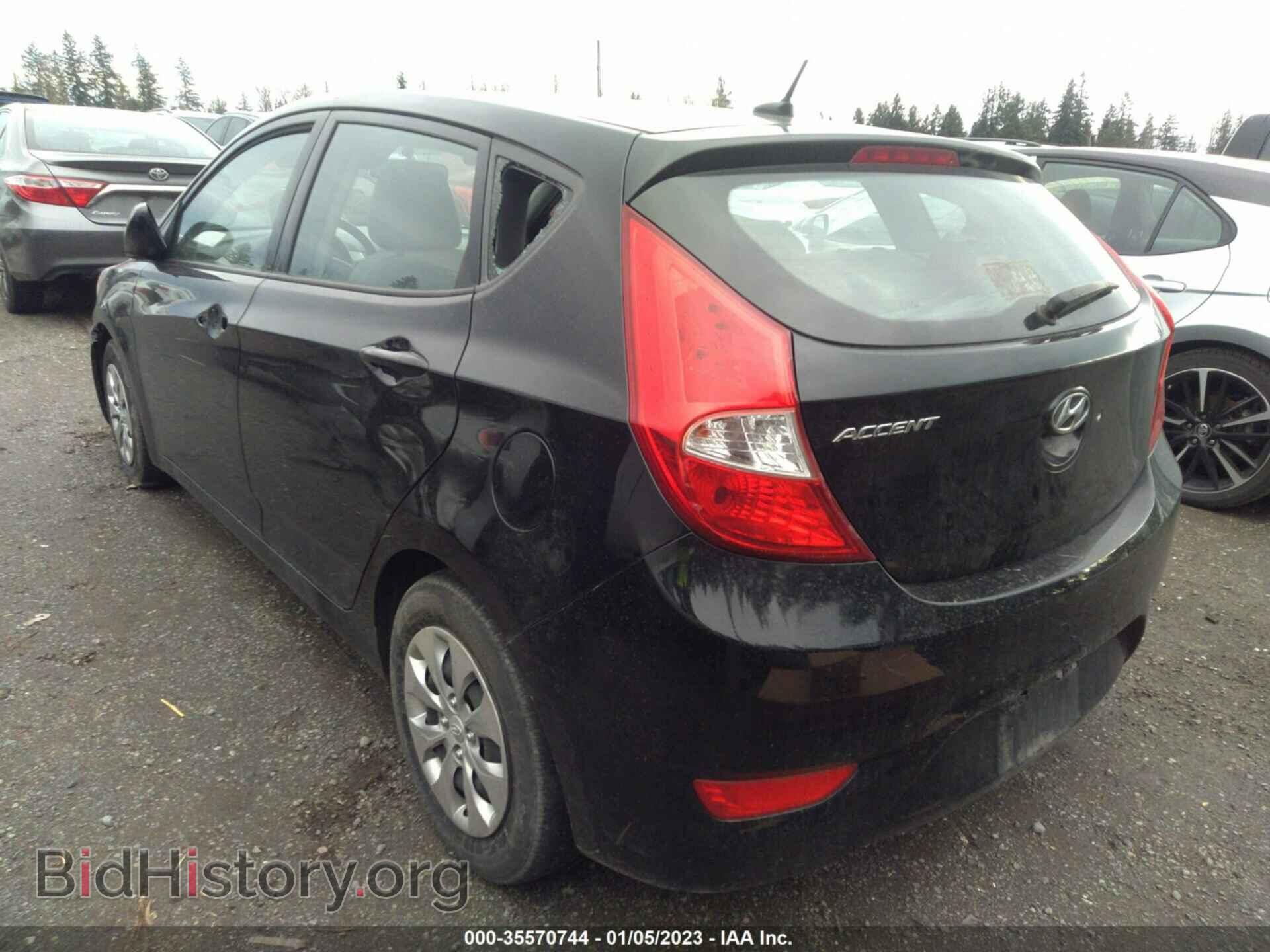 2017 HYUNDAI ACCENT - VIN: KMHCT5AE1HU336817 - Фото 3