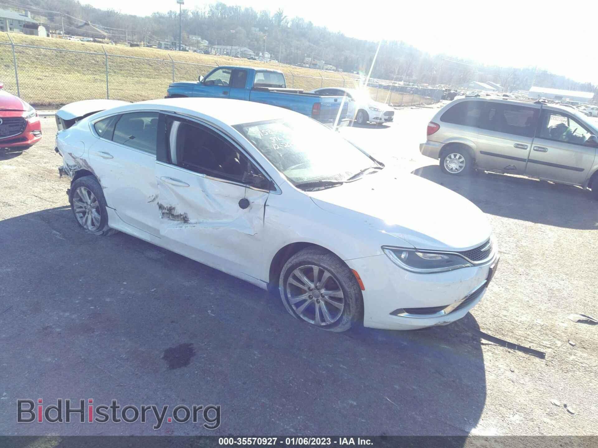 Фотография 1C3CCCAB4GN146053 - CHRYSLER 200 2016