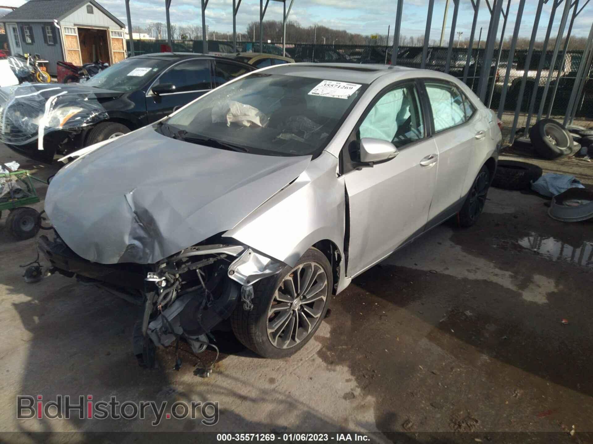 2015 TOYOTA COROLLA - VIN: 2T1BURHEXFC236770 - Фото 2