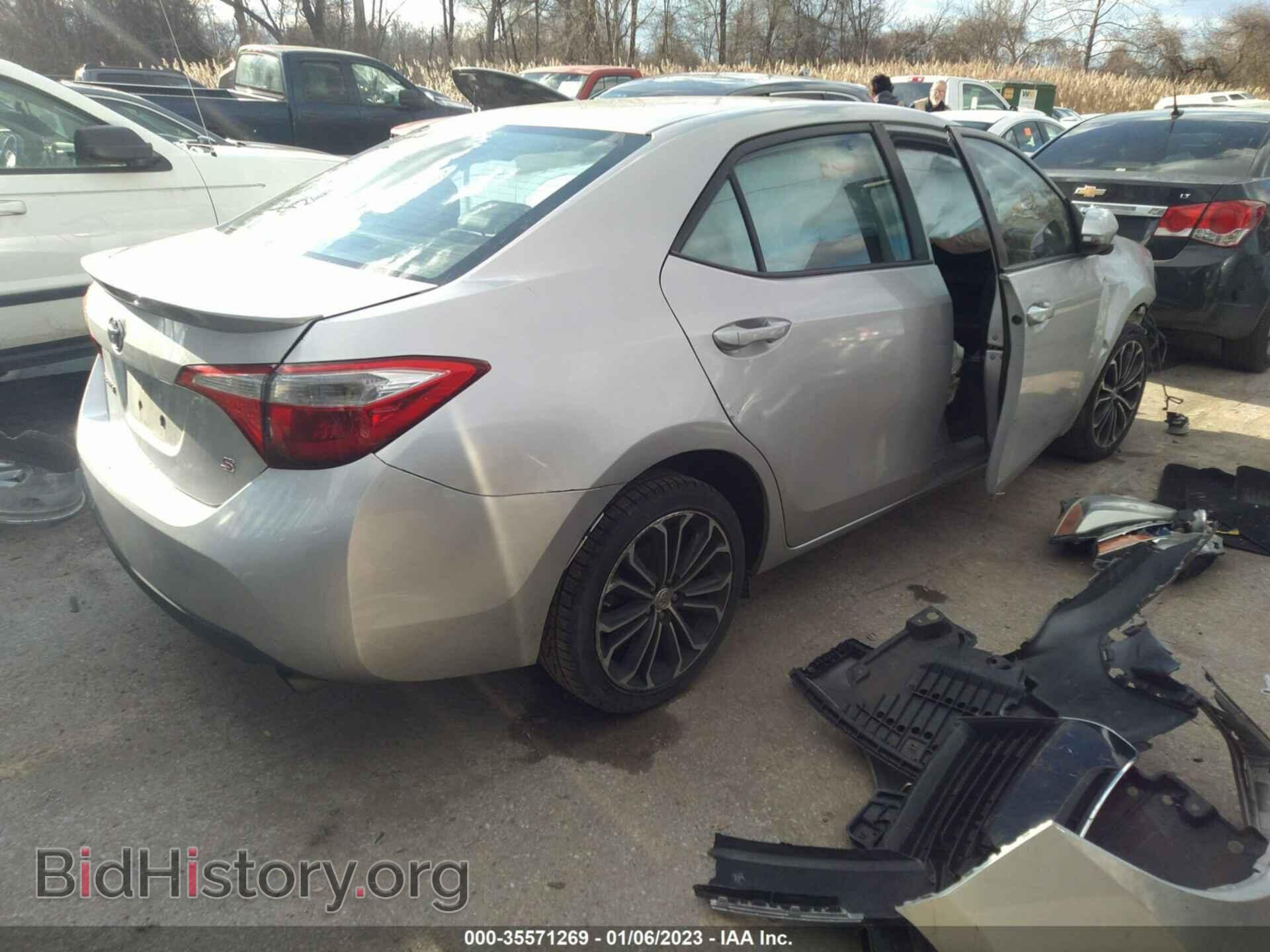 2015 TOYOTA COROLLA - VIN: 2T1BURHEXFC236770 - Фото 4