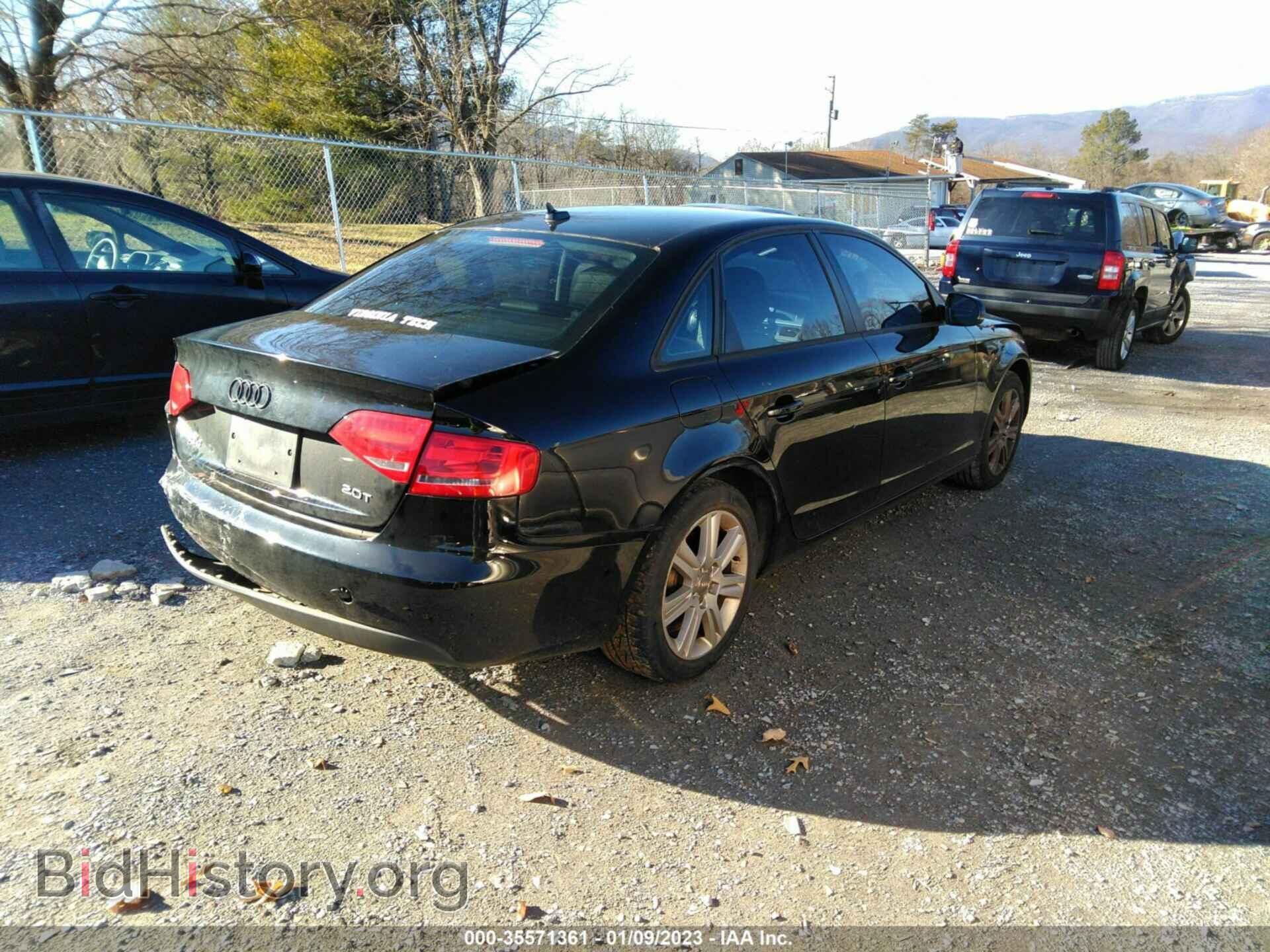 2011 AUDI A4 - VIN: WAUAFAFL2BN043008 - Фото 4