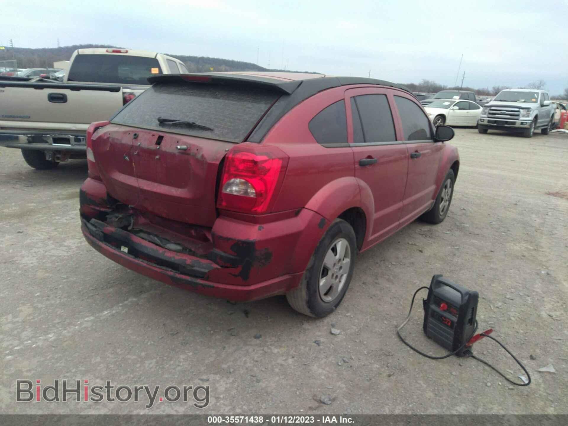 2007 DODGE CALIBER - VIN: 1B3HB28C37D555570 - Фото 4