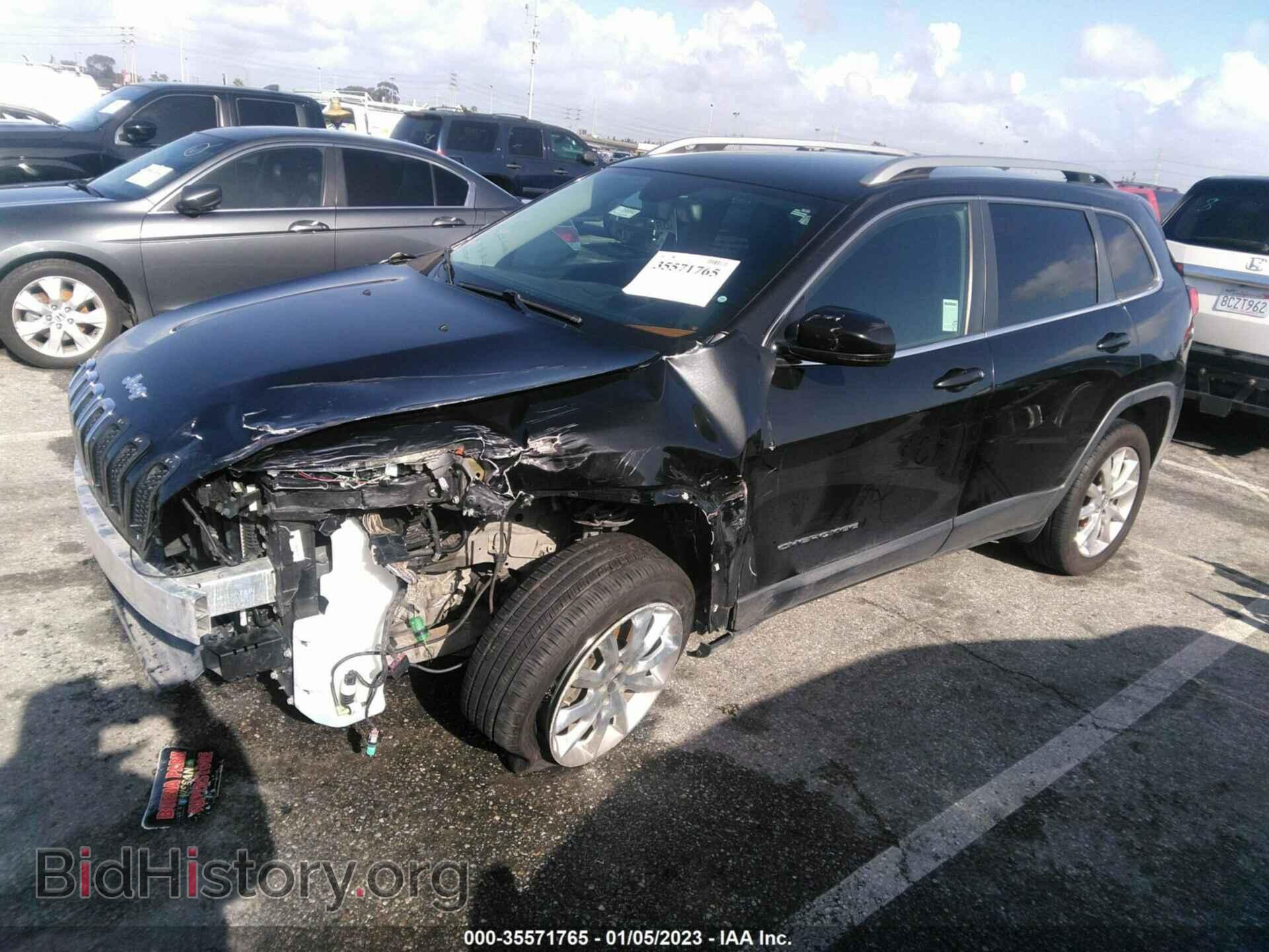 2016 JEEP CHEROKEE - VIN: 1C4PJLDB1GW233319 - Фото 2