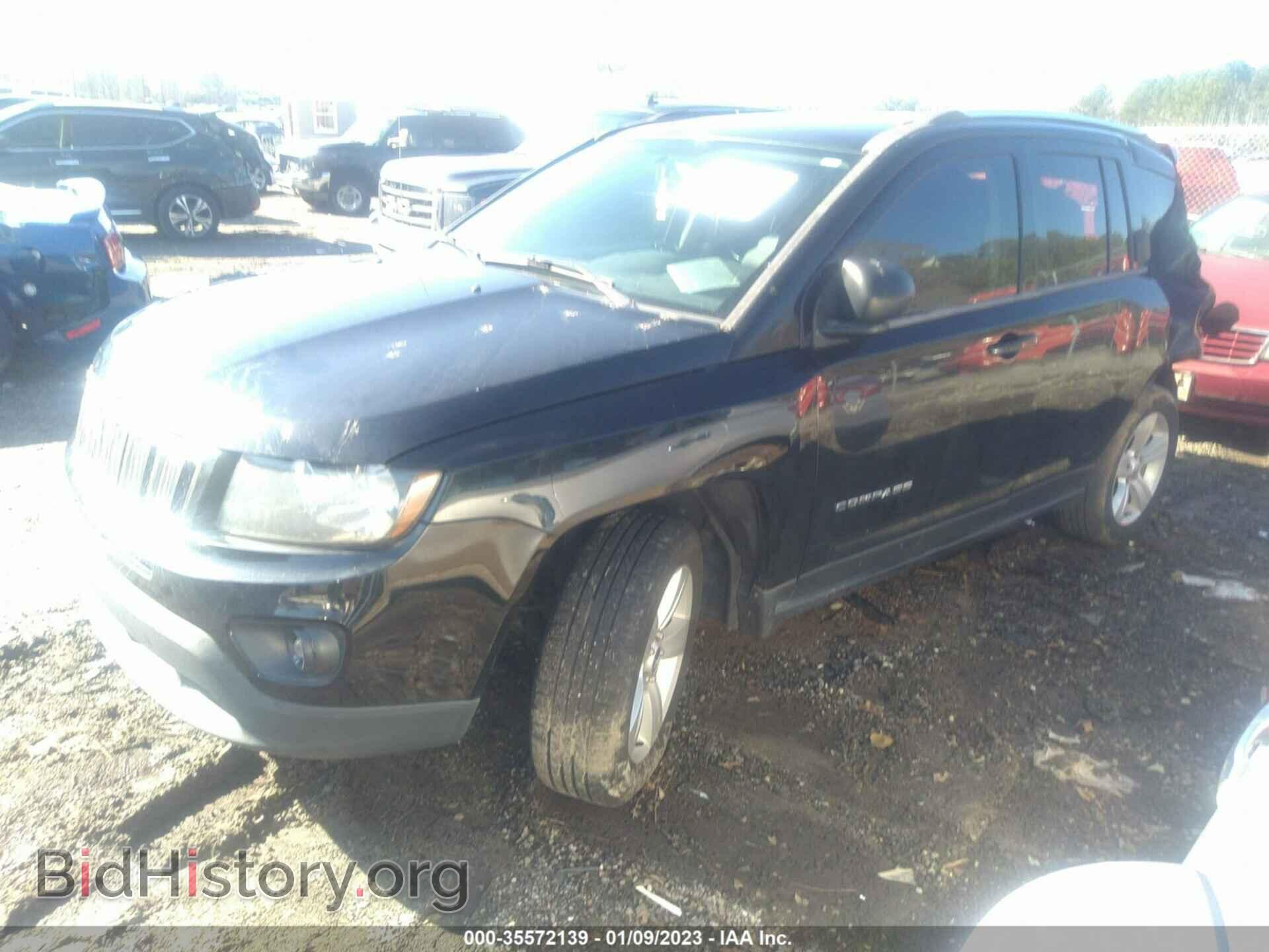 2014 JEEP COMPASS - VIN: 1C4NJCBB2ED533454 - Фото 2