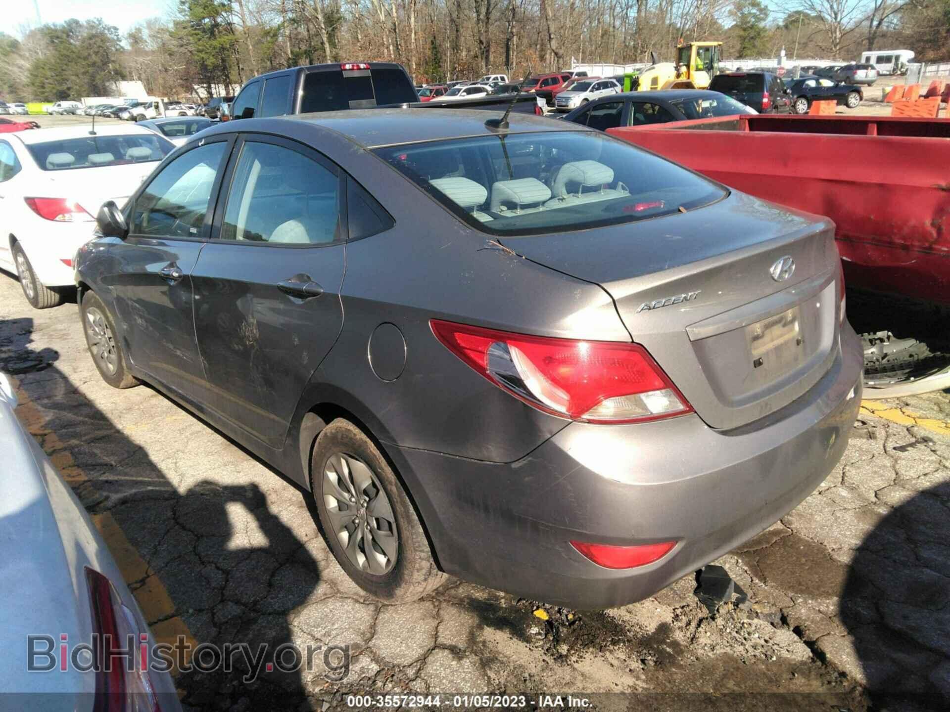 2017 HYUNDAI ACCENT - VIN: KMHCT4AE2HU373756 - Фото 3