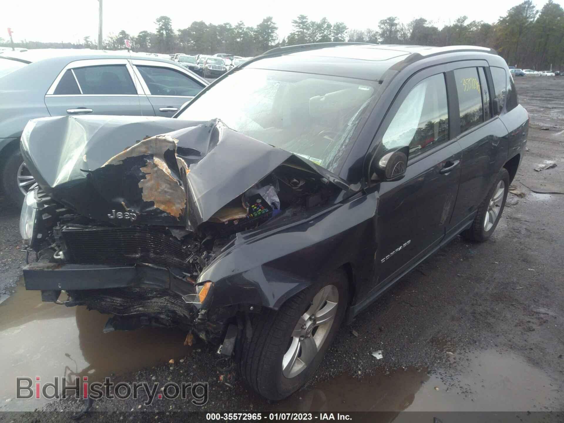 2015 JEEP COMPASS - VIN: 1C4NJDEB8FD109800 - Фото 2