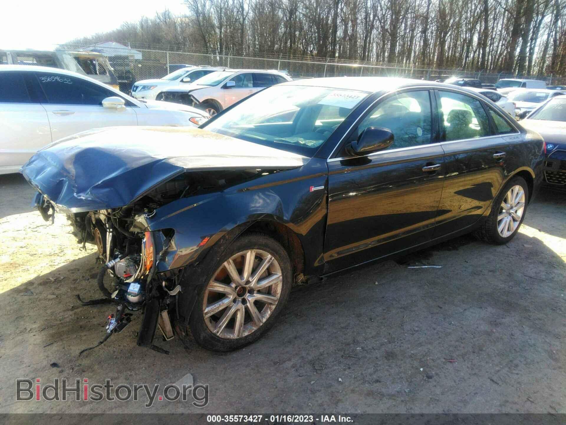 2013 AUDI A6 - VIN: WAUGGAFC1DN121319 - Фото 2