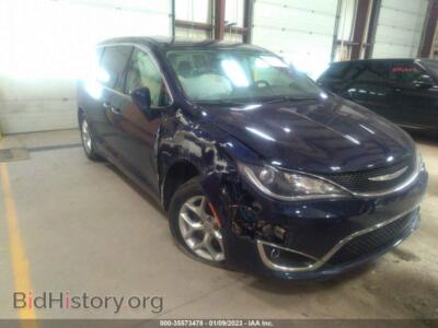 2018 Chrysler PACIFICA Touring Plus, blue — VIN 2C4RC1FG7JR126081, IAAI