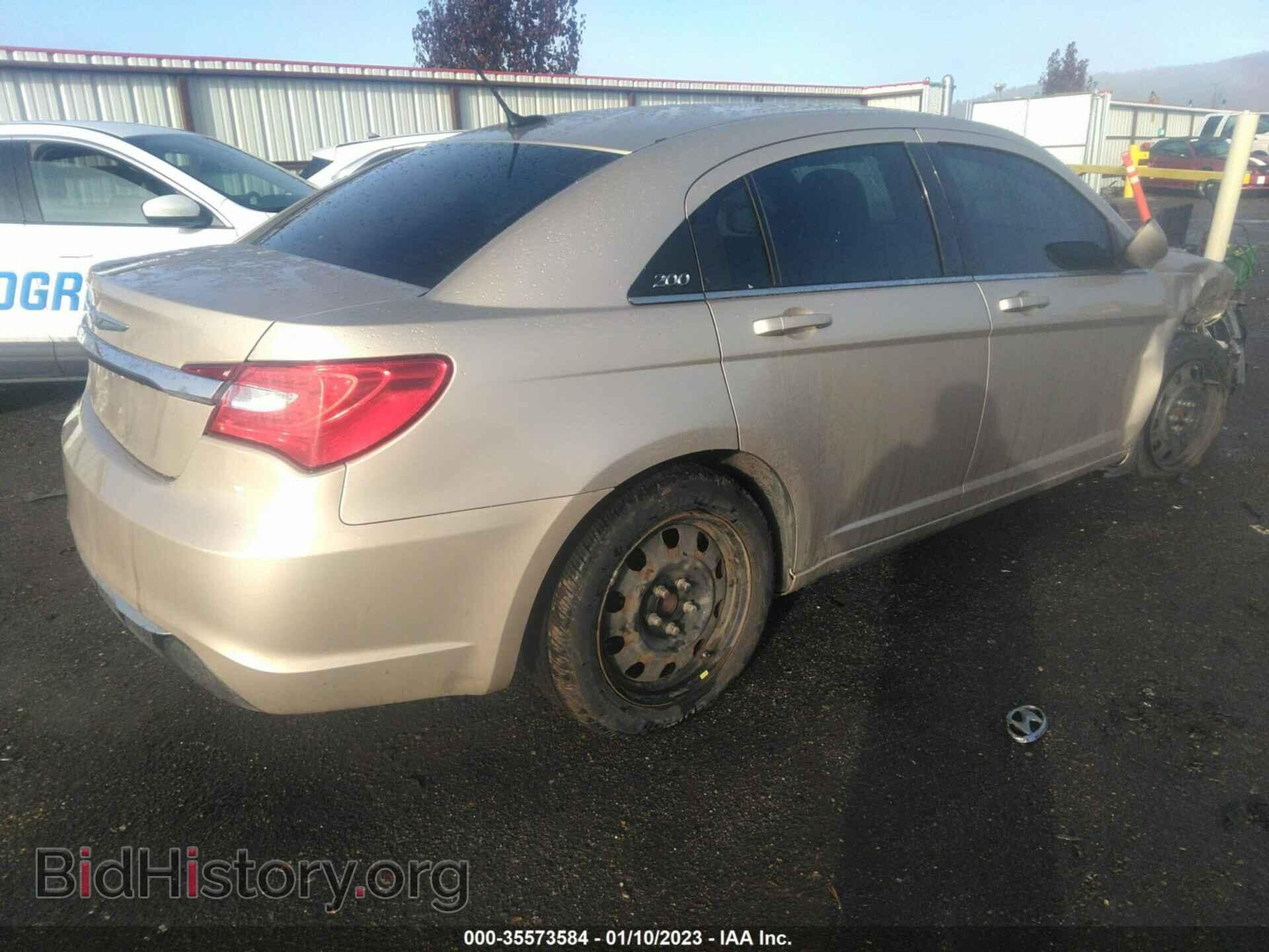 2014 CHRYSLER 200 - VIN: 1C3CCBAB4EN107311 - Фото 4