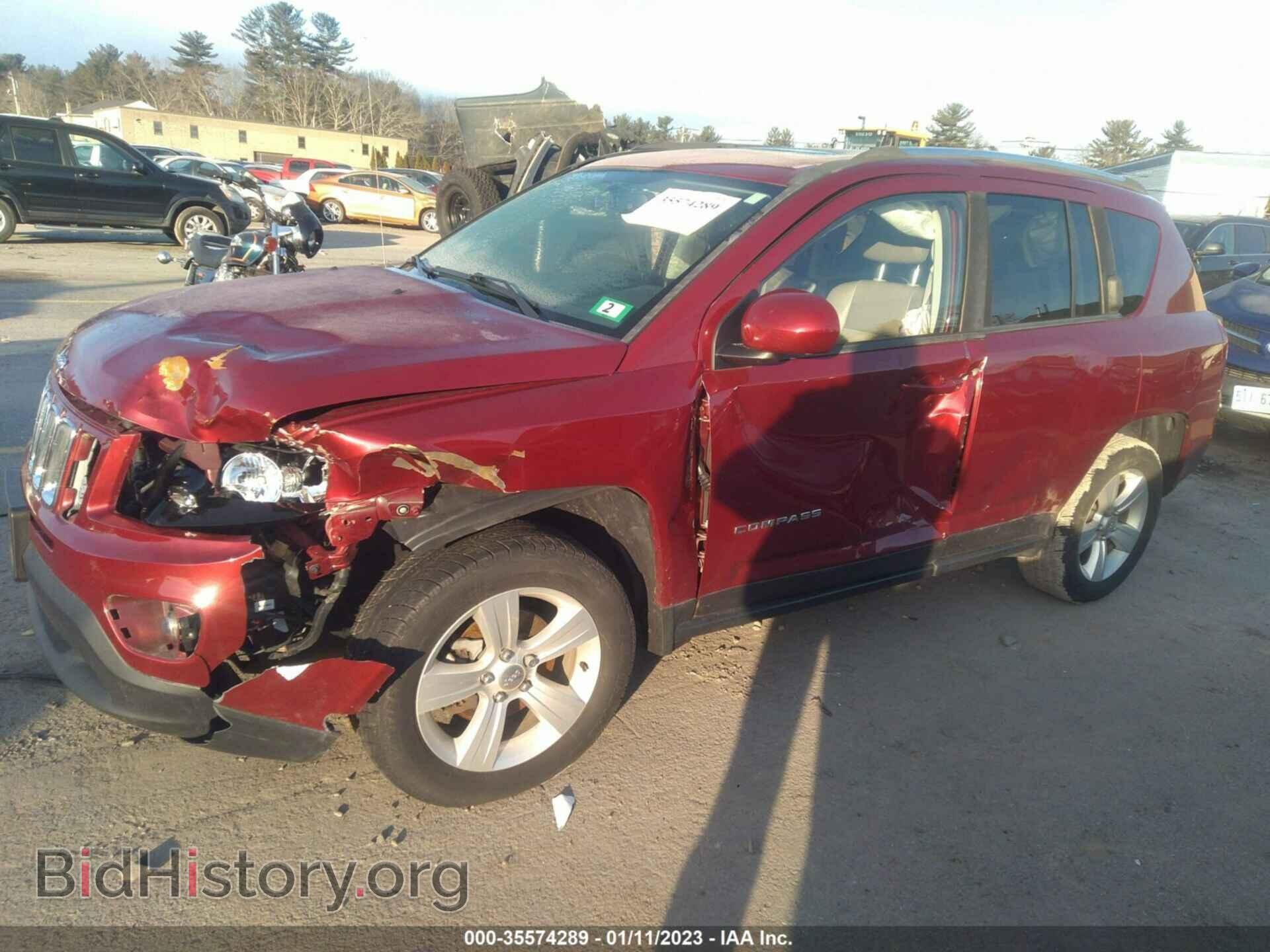 2014 JEEP COMPASS - VIN: 1C4NJDEB5ED891696 - Фото 2
