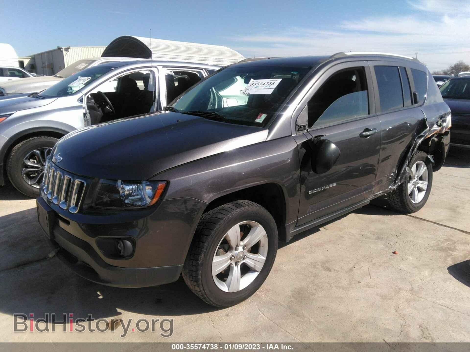 2015 JEEP COMPASS - VIN: 1C4NJDBB2FD283348 - Фото 2