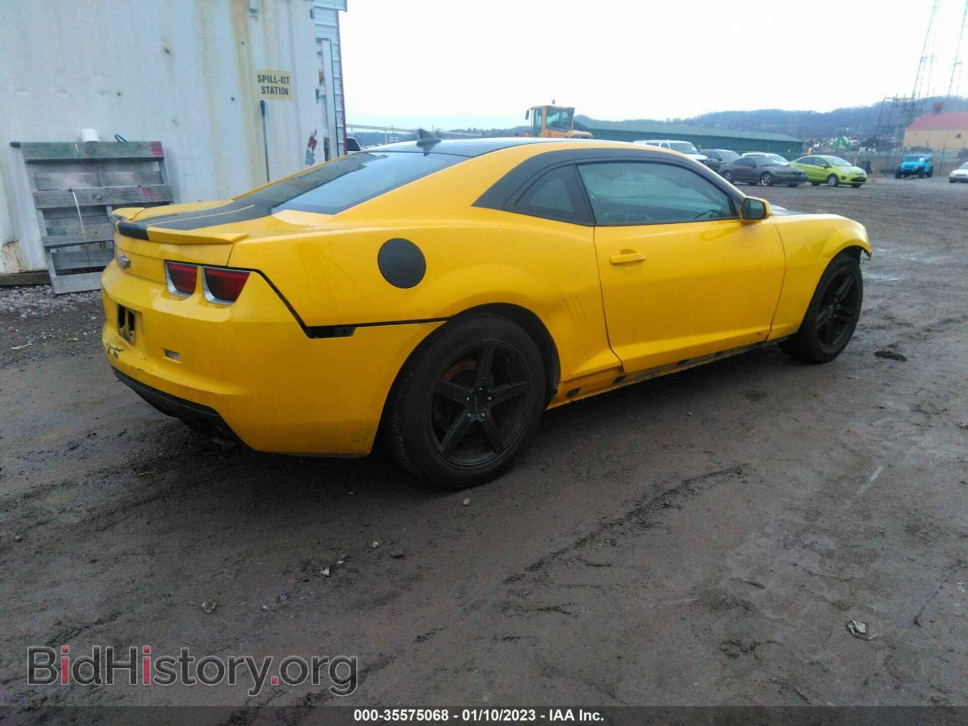 2012 CHEVROLET CAMARO - VIN: 2G1FA1E33C9207372 - Фото 4