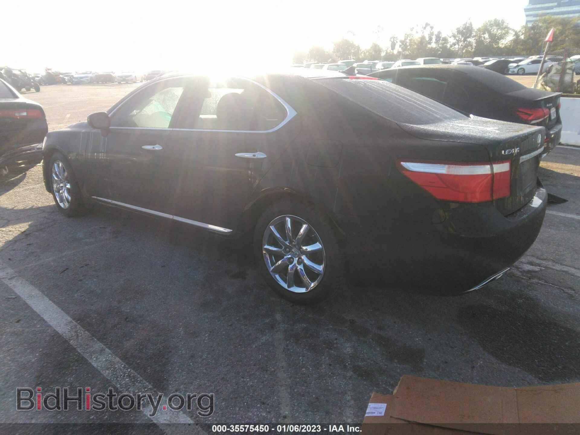2009 LEXUS LS 460 - VIN: JTHBL46F595086407 - Фото 3