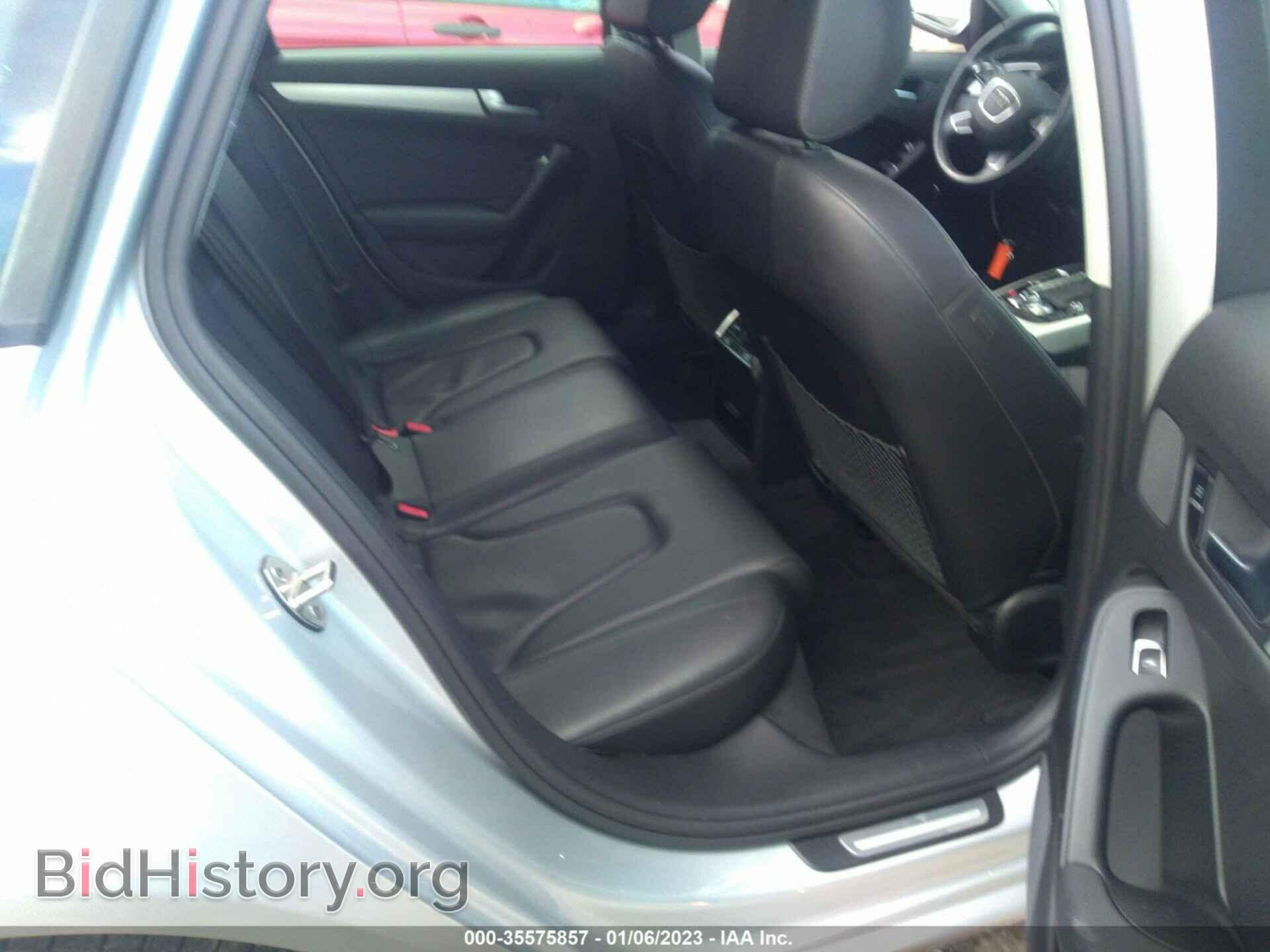2013 AUDI A4 - VIN: WAUFFAFL3DN020068 - Фото 8