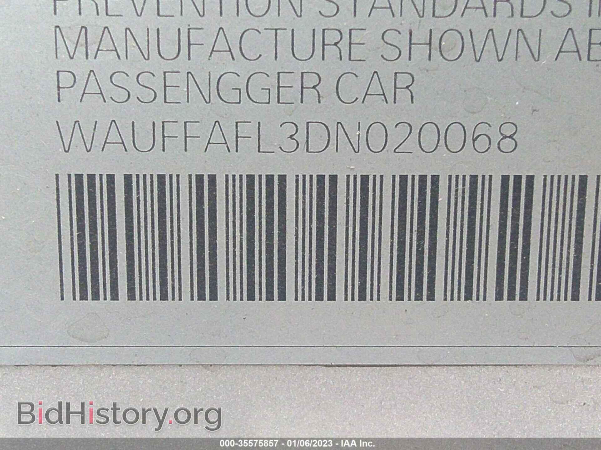 2013 AUDI A4 - VIN: WAUFFAFL3DN020068 - Фото 9