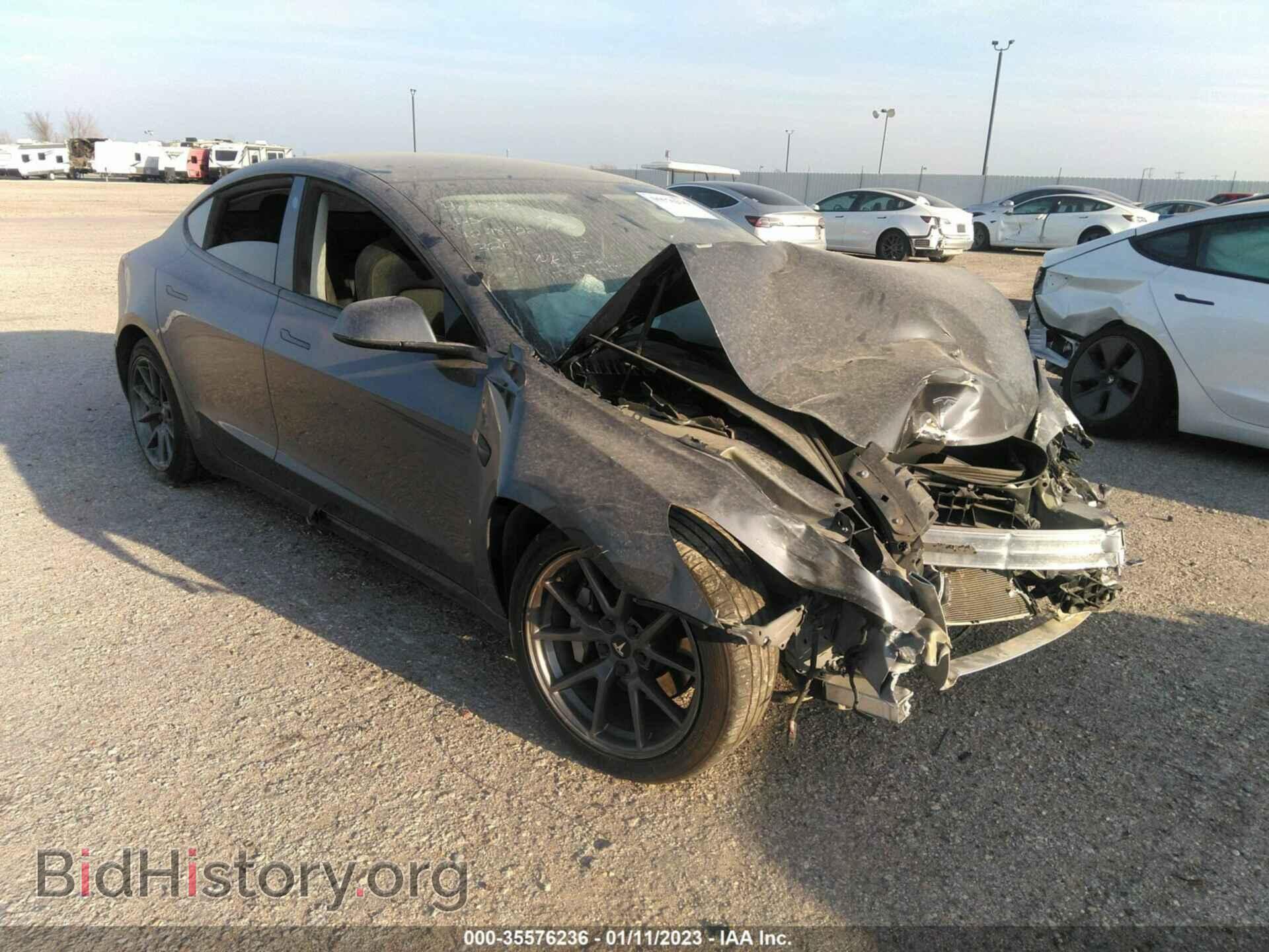 Photo 5YJ3E1EB0MF992629 - TESLA MODEL 3 2021