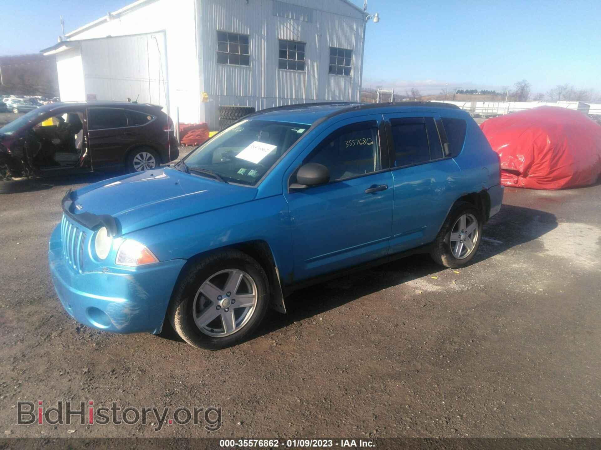 2008 JEEP COMPASS - VIN: 1J8FF47W58D572379 - Фото 2