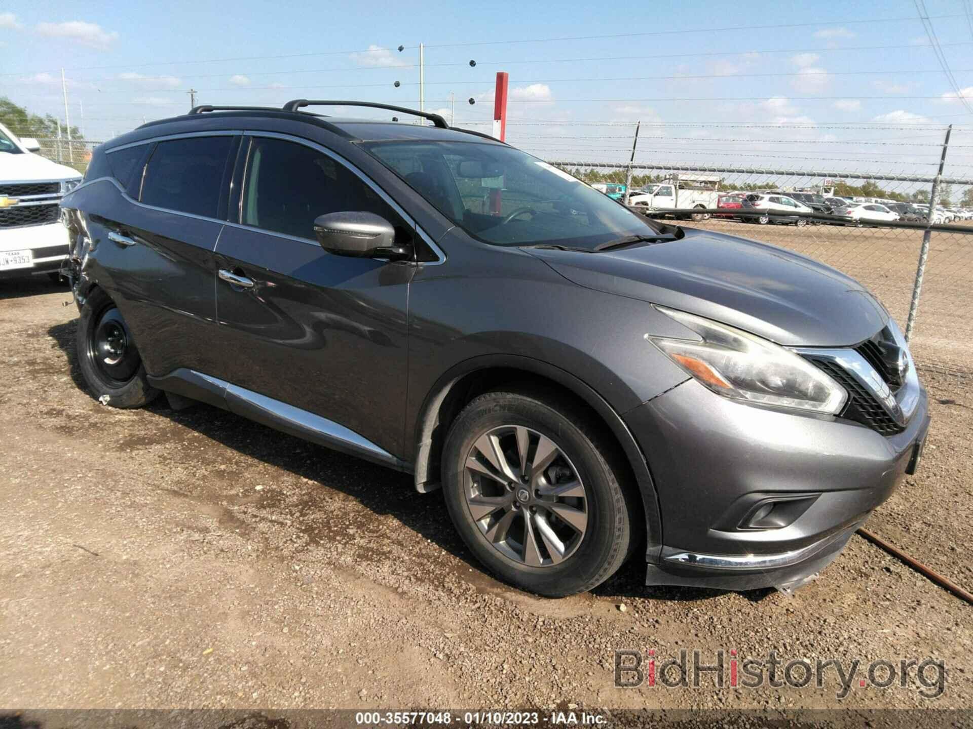 Photo 5N1AZ2MG9JN129979 - NISSAN MURANO 2018