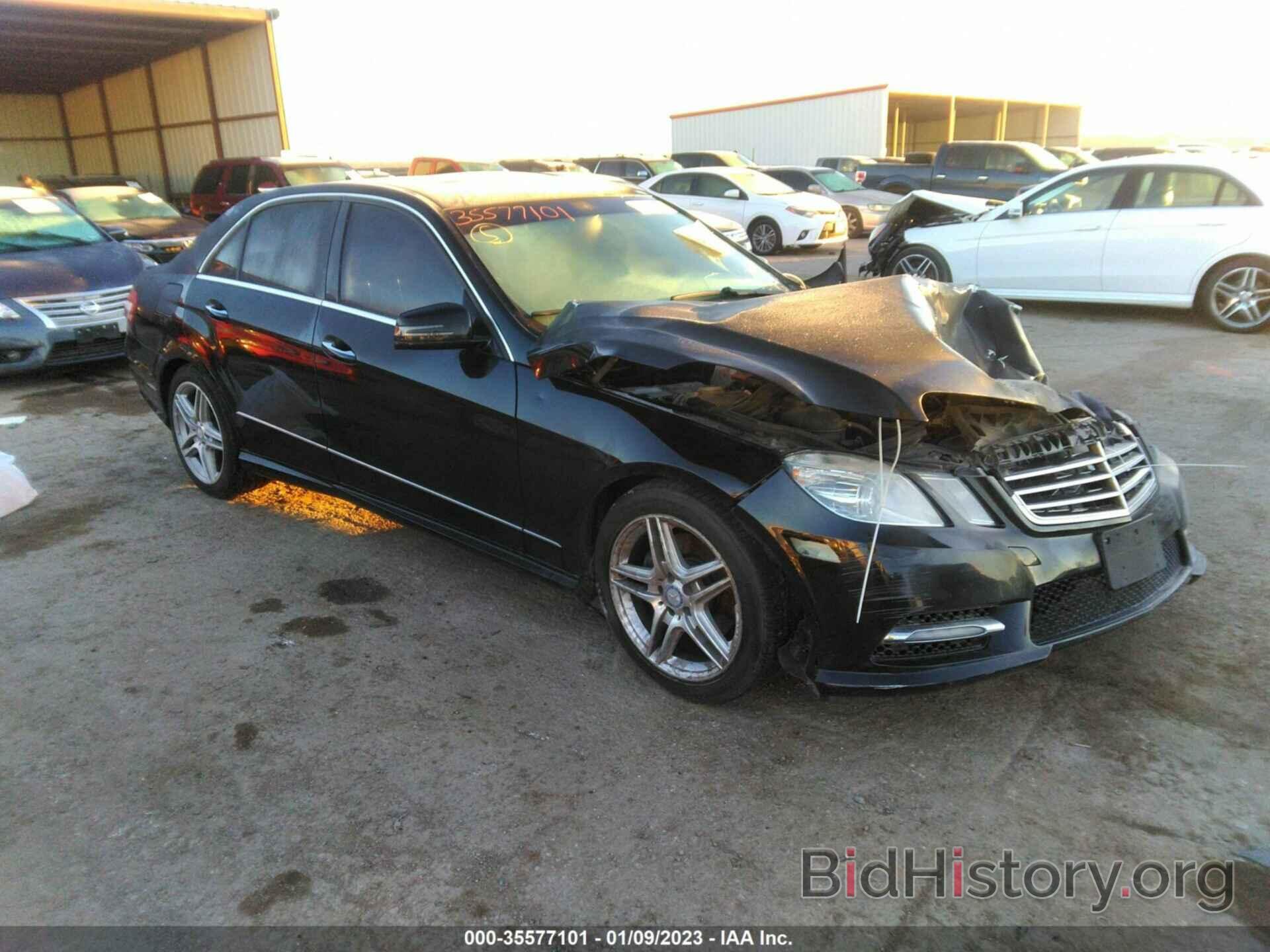 Photo WDDHF8JBXDA700663 - MERCEDES-BENZ E-CLASS 2013