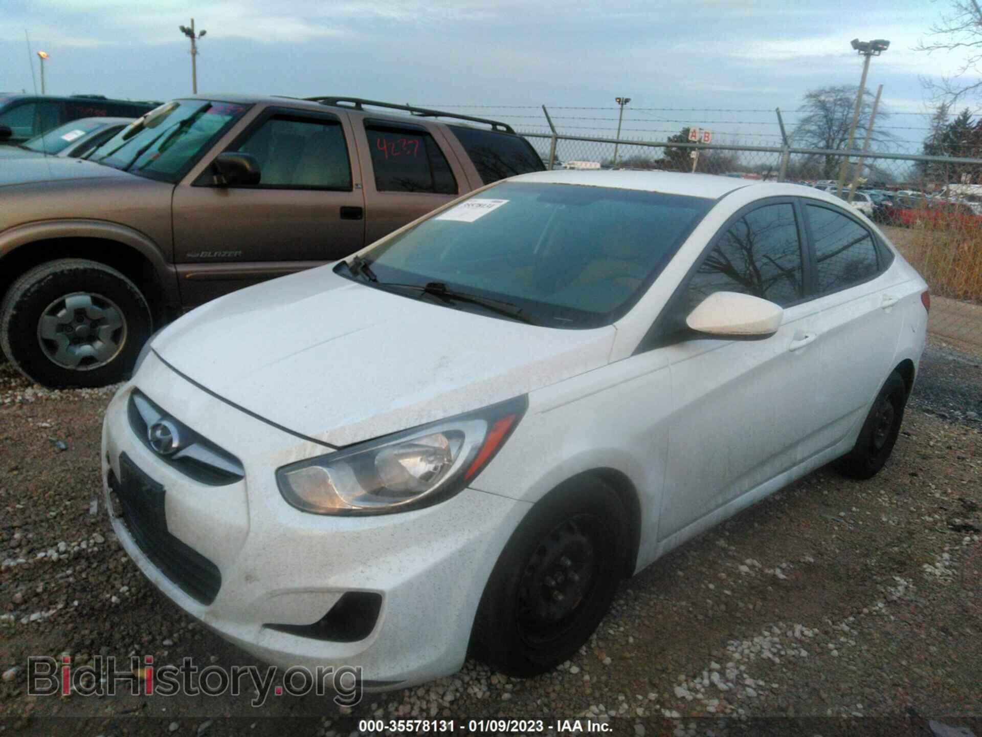 2014 HYUNDAI ACCENT - VIN: KMHCT4AE4EU756092 - Фото 2