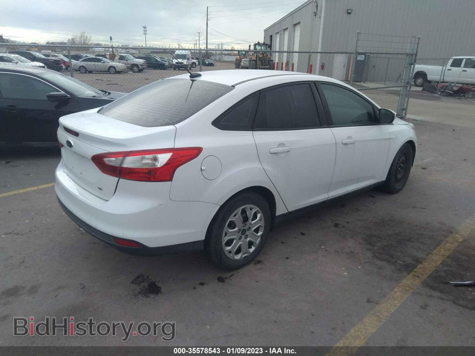 2012 FORD FOCUS - VIN: 1FAHP3F22CL371422 - Фото 4