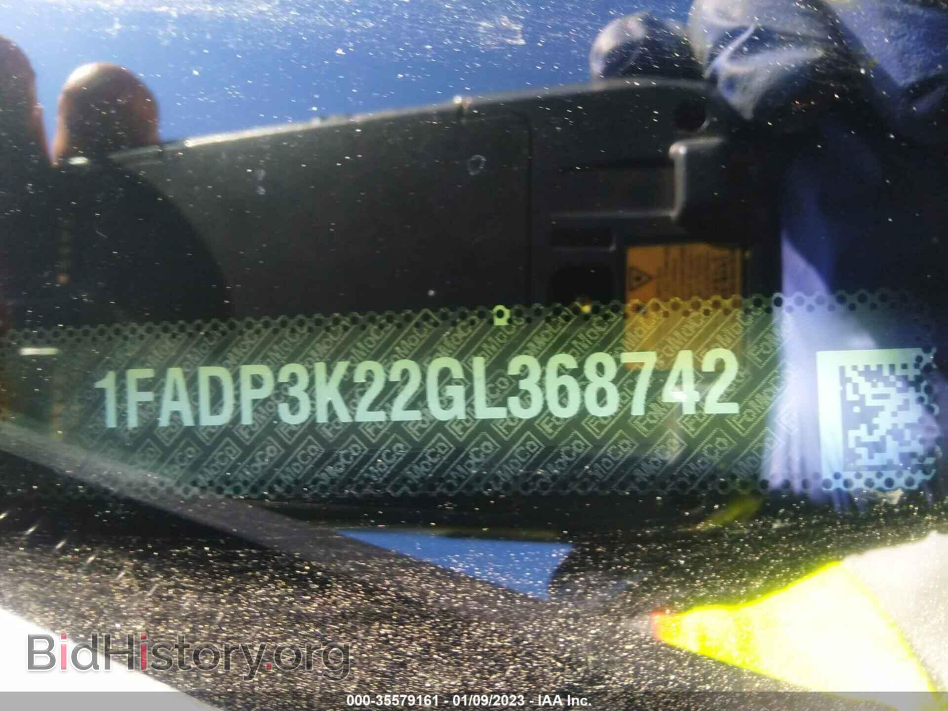 2016 FORD FOCUS - VIN: 1FADP3K22GL368742 - Фото 9