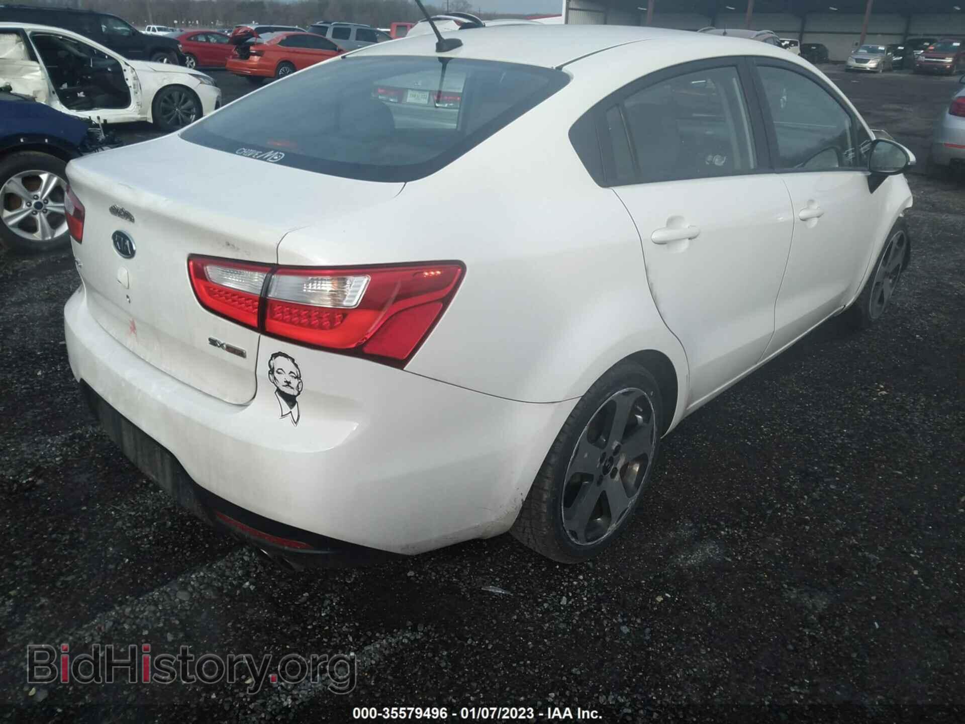 2012 KIA RIO - VIN: KNADN4A37C6064196 - Фото 4