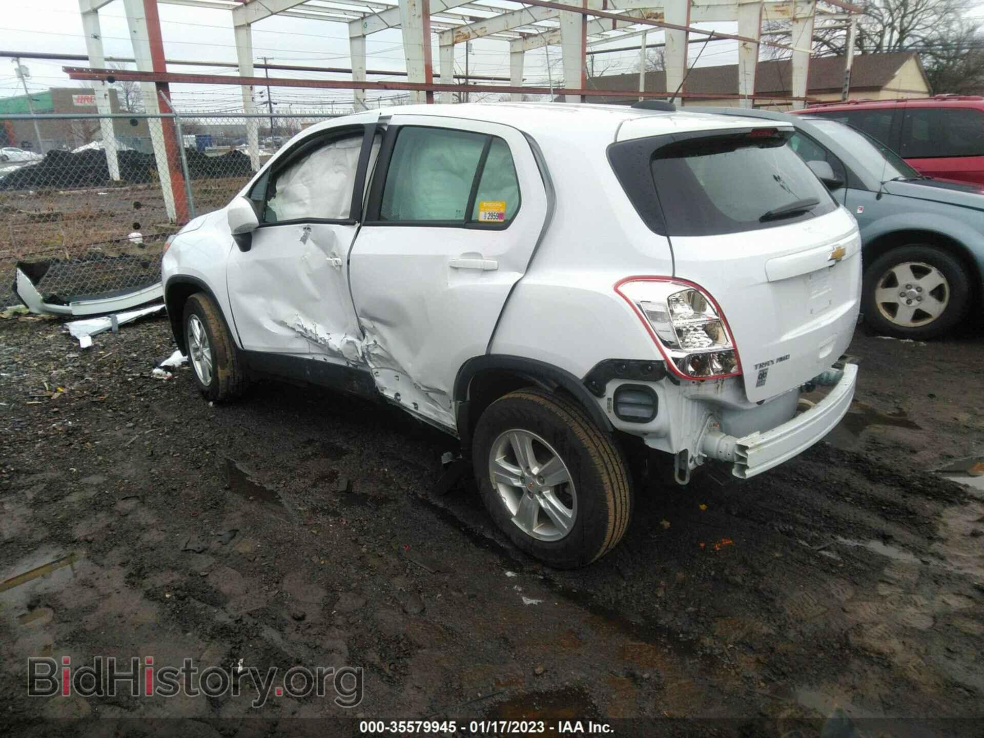 2021 CHEVROLET TRAX - VIN: KL7CJNSB7MB337326 - Фото 3