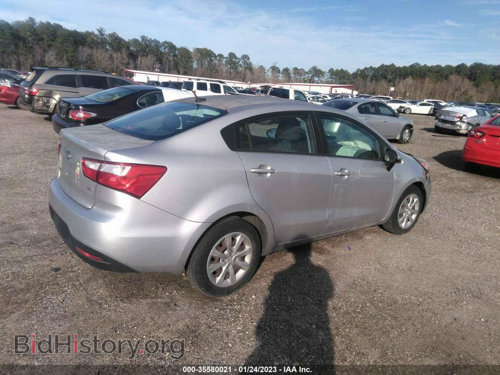 2014 KIA RIO - VIN: KNADM4A30E6411776 - Фото 4