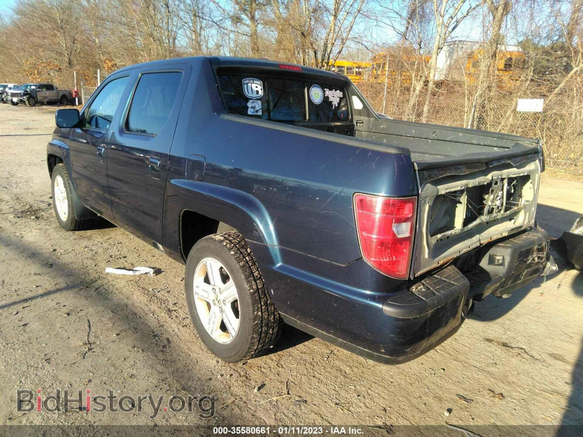 2009 HONDA RIDGELINE - VIN: 5FPYK16519B107909 - Фото 3