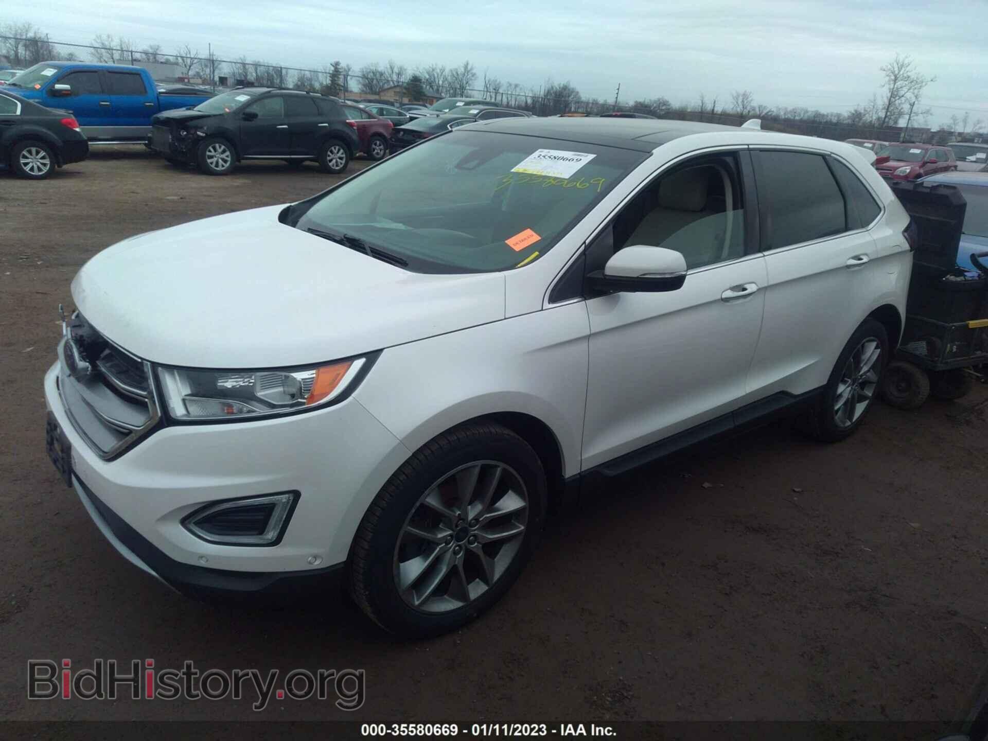 2015 FORD EDGE - VIN: 2FMPK4K92FBC41606 - Photo 2