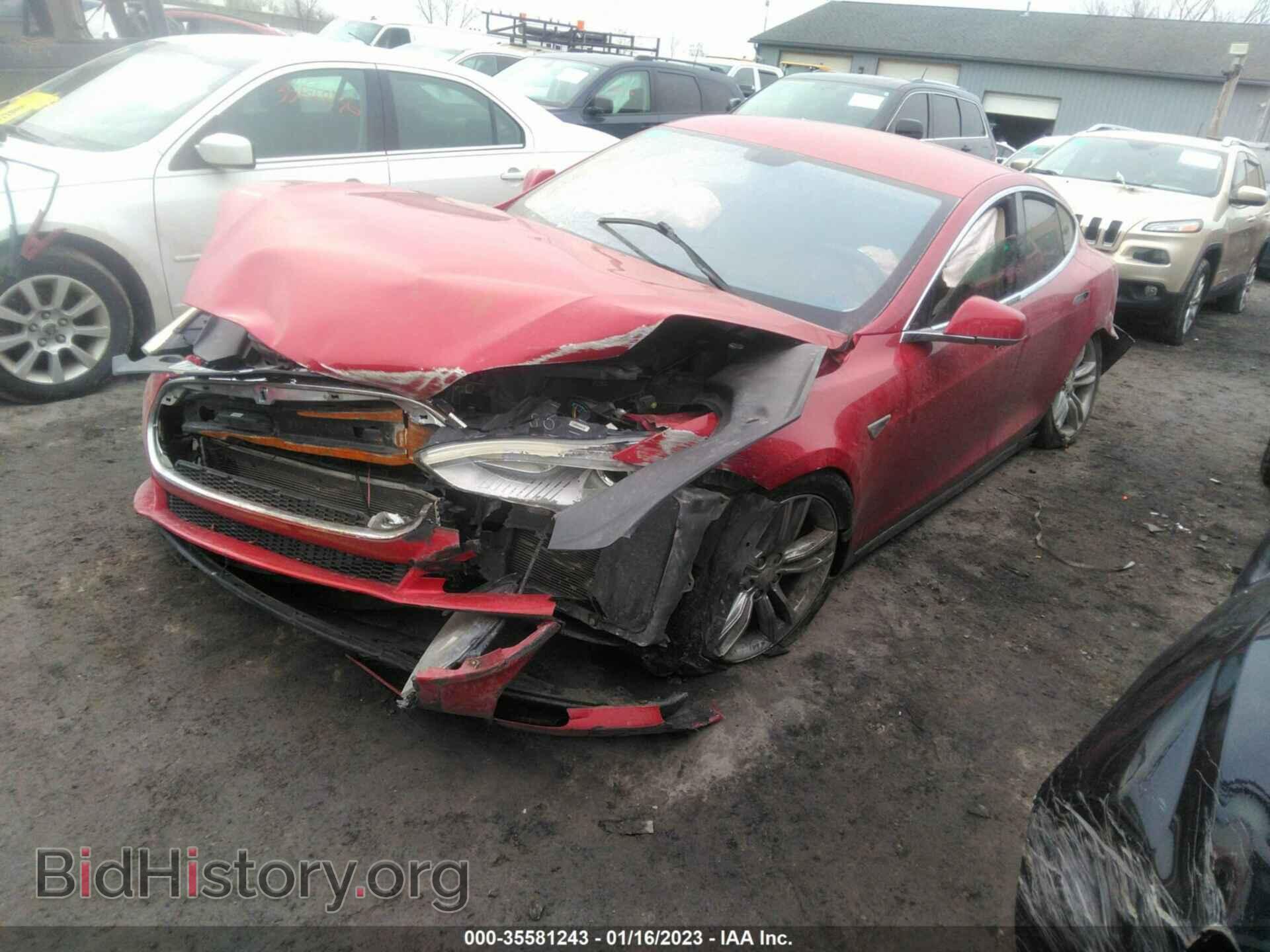 2013 TESLA MODEL S - VIN: 5YJSA1DN0DFP14607 - Фото 2