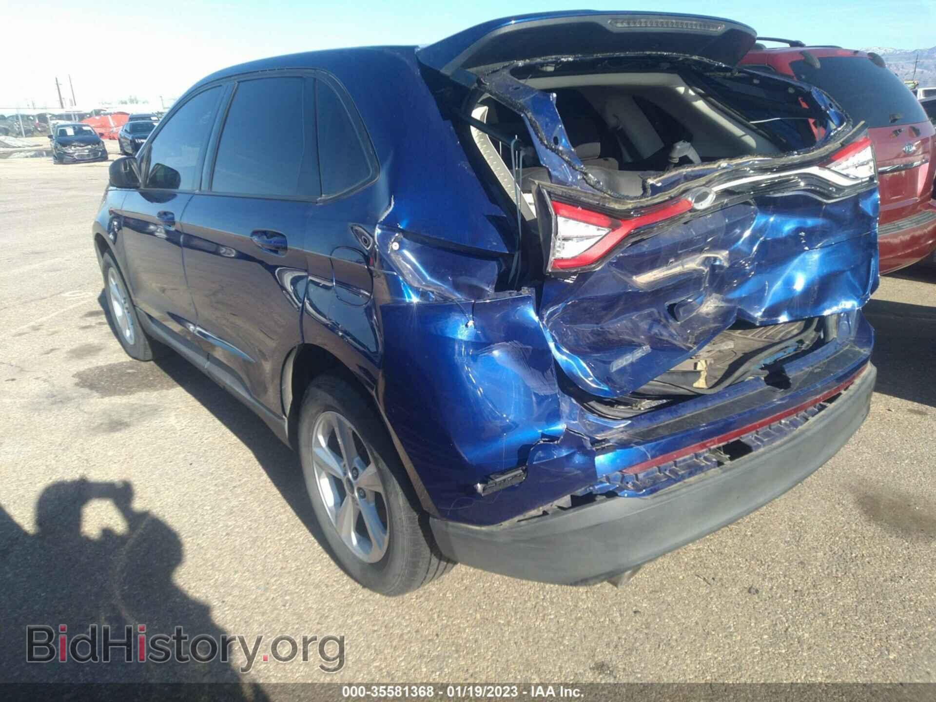 2015 FORD EDGE - VIN: 2FMTK3G87FBC34966 - Фото 3