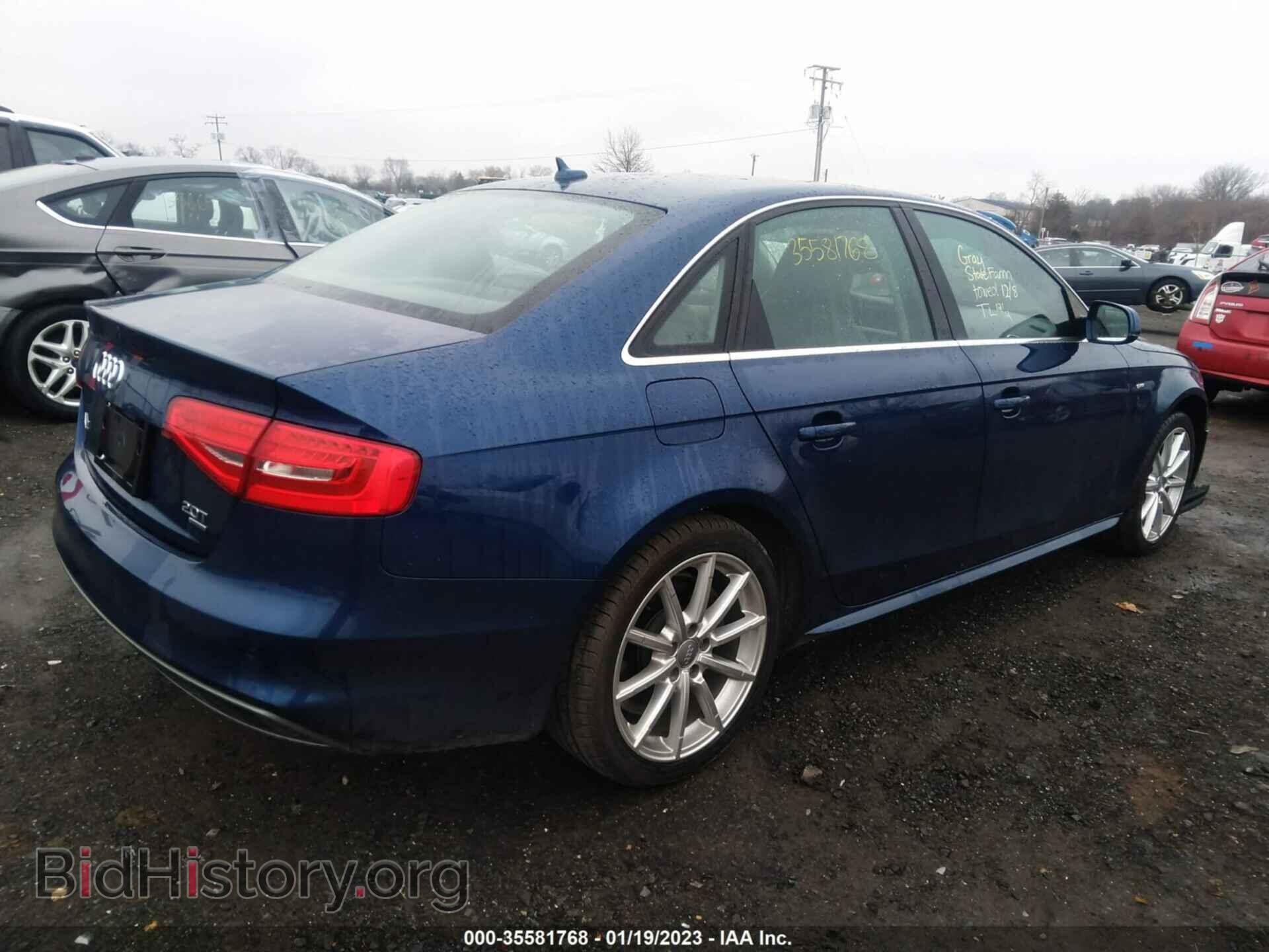 2014 AUDI A4 - VIN: WAUFFAFL0EN029263 - Фото 4