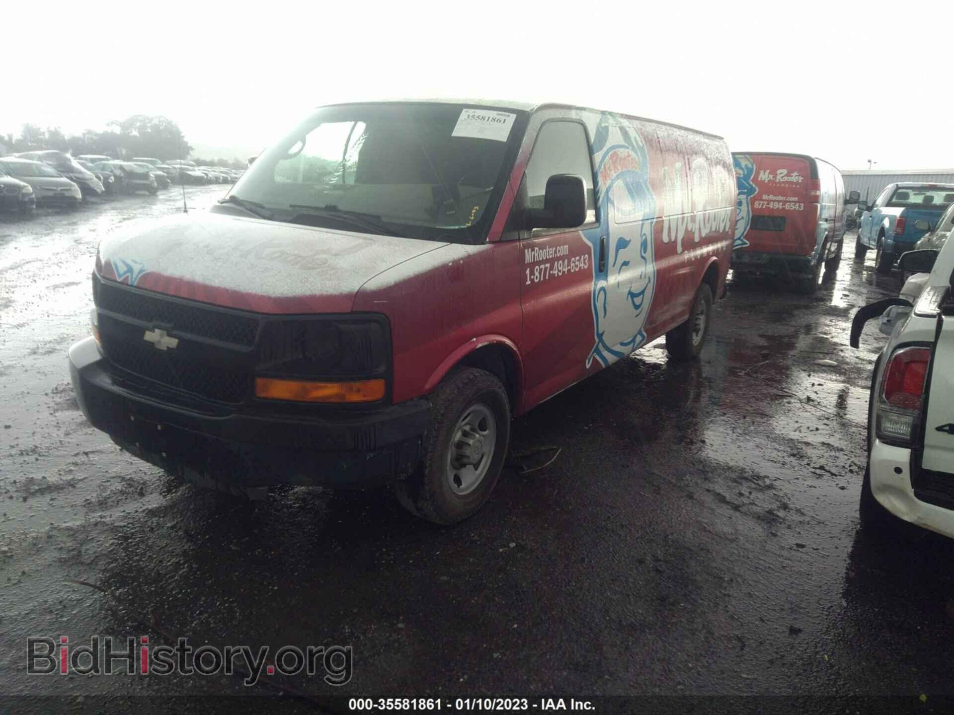 2008 CHEVROLET EXPRESS CARGO VAN - VIN: 1GCHG39K881169838 - Photo 2