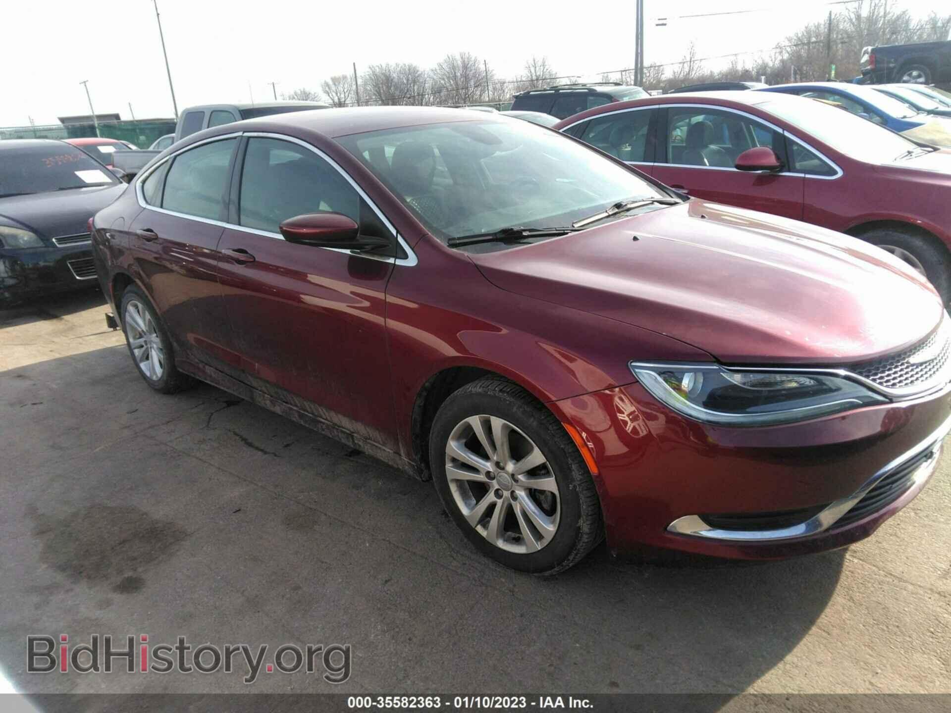 Фотография 1C3CCCAB8FN743155 - CHRYSLER 200 2015