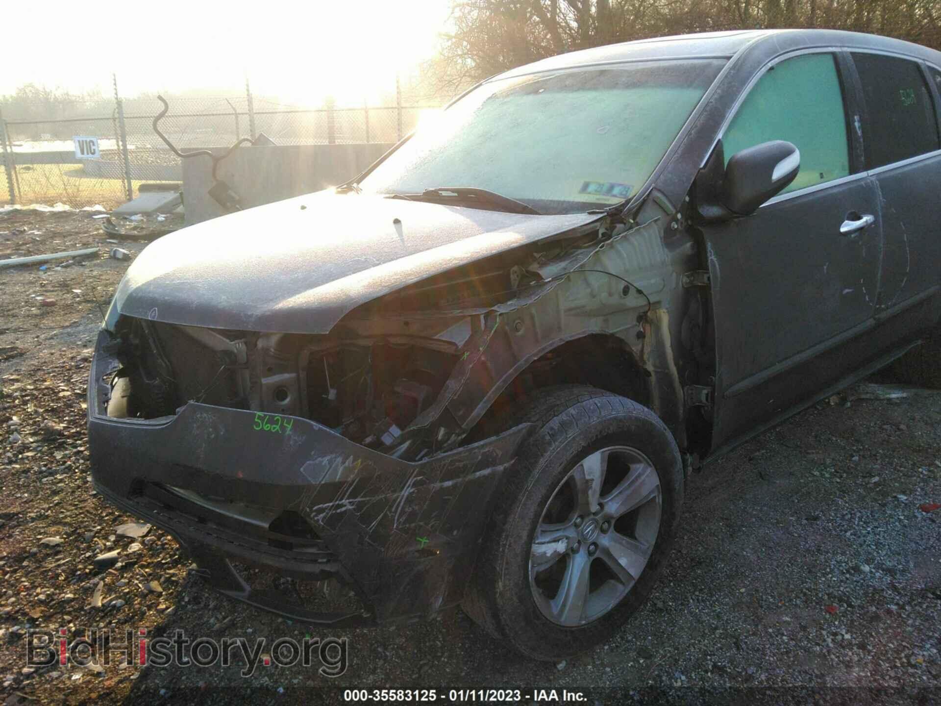 2011 ACURA MDX - VIN: 2HNYD2H20BH509703 - Фото 6