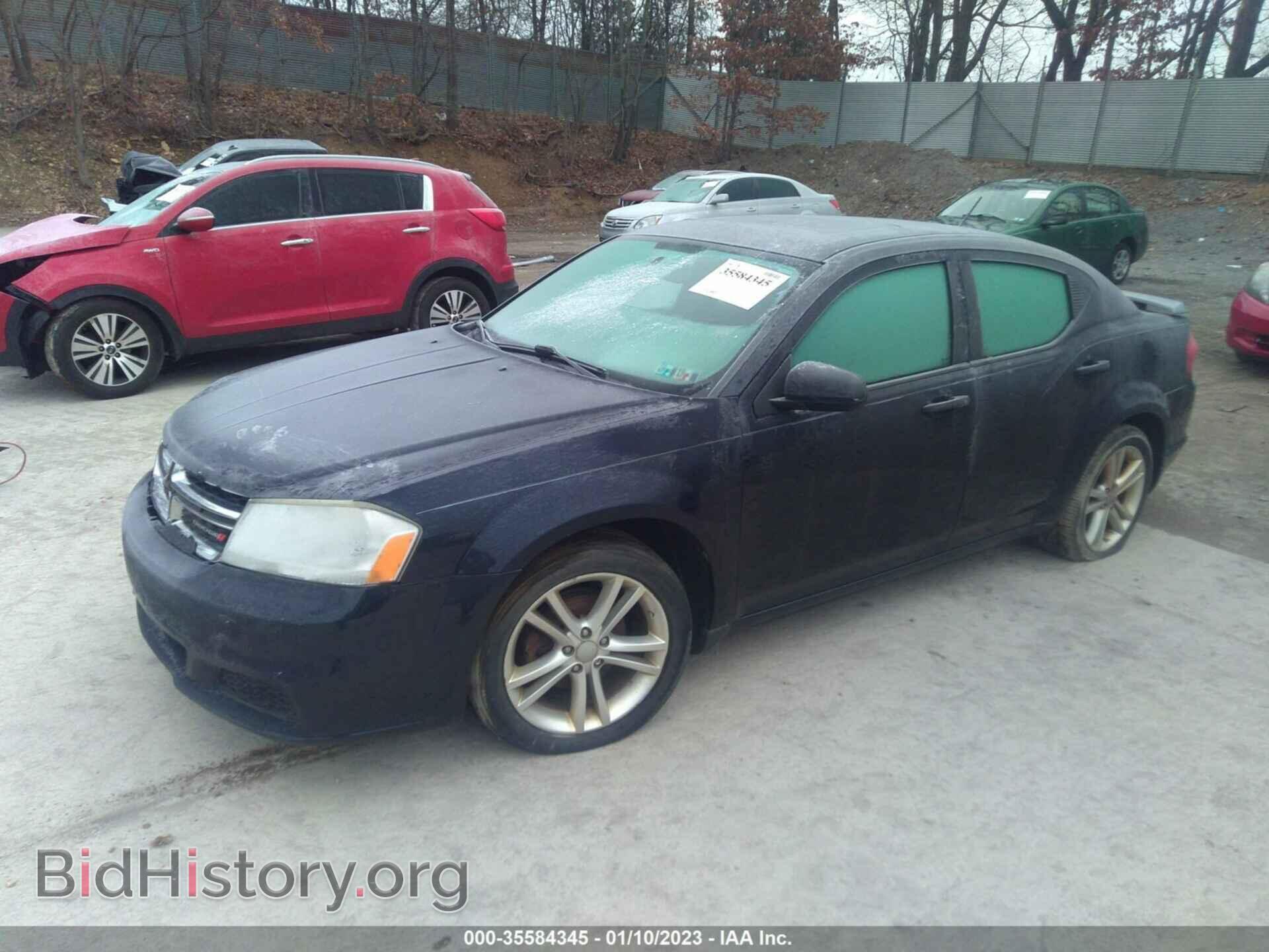 2012 DODGE AVENGER - VIN: 1C3CDZCBXCN314687 - Фото 2